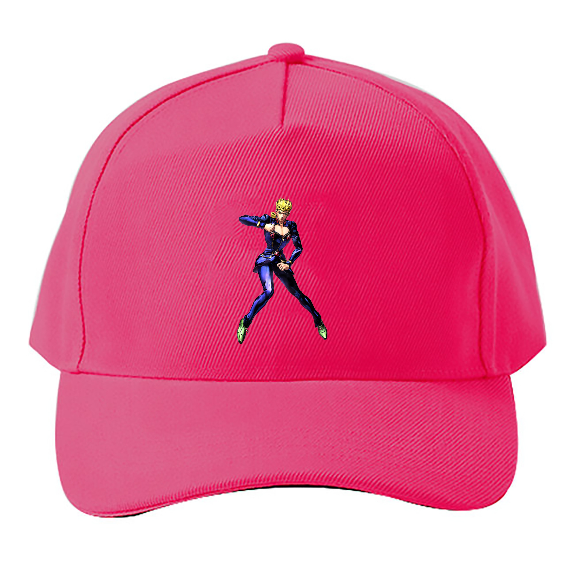 （画像用） ジョジョの奇妙な冒険 ジョルノ?ジョバァーナ JoJo's Bizarre Adventure Giorno Giovanna ベースボールキャップ 綿100％ 男女兼用 帽子 スポーツ