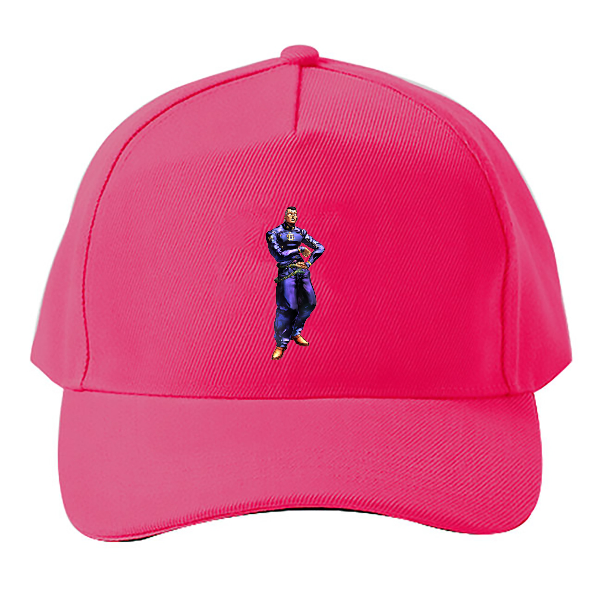 （画像用） ジョジョの奇妙な冒険 虹村億泰 にじむら おくやす JoJo's Bizarre Adventure Nijimura Okuyasu ベースボールキャップ 綿100％ 男女兼用 帽子 スポーツ