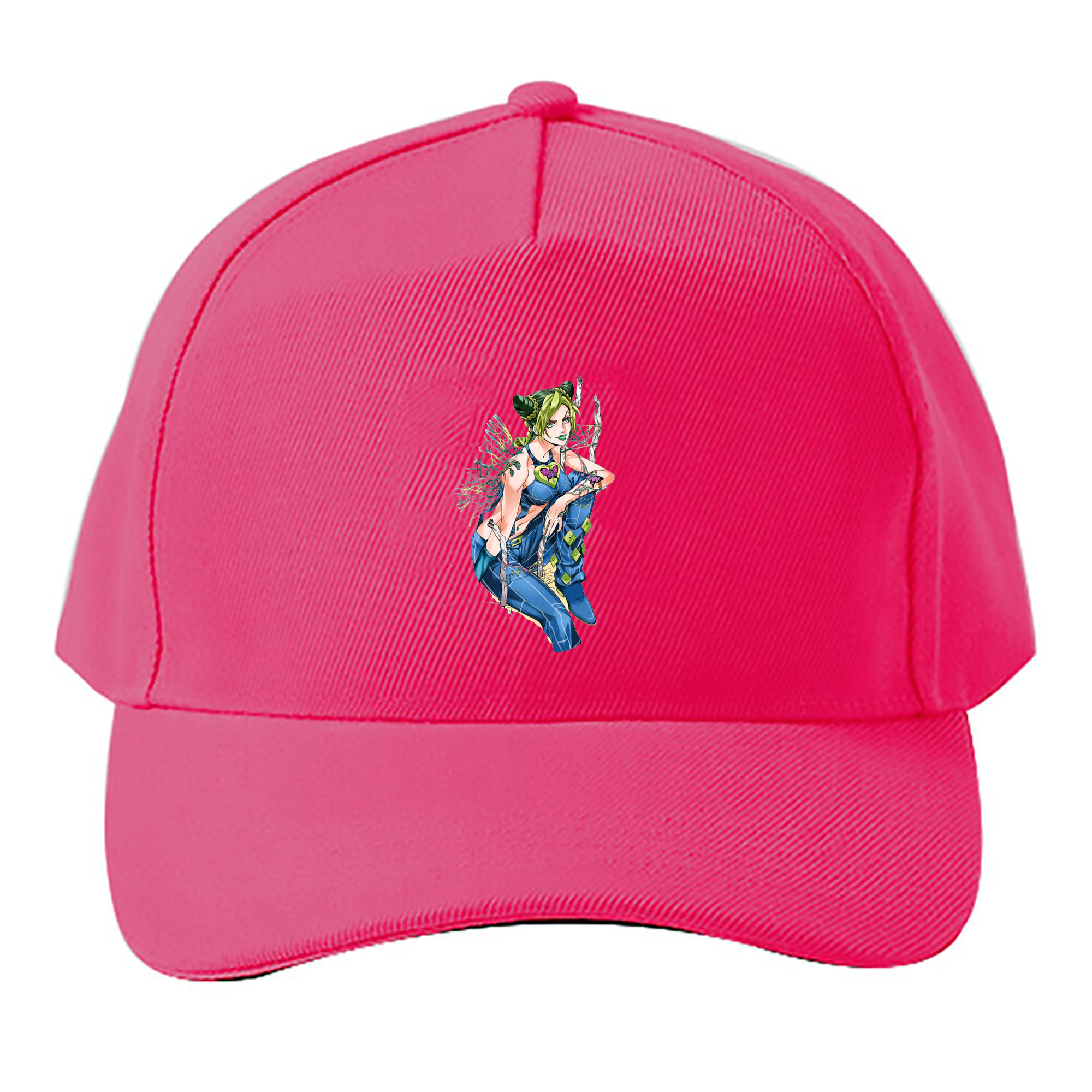 （画像用） "ジョジョの奇妙な冒険 くうじょう ジョリーン JoJo's Bizarre Adventure Jolyne Cujoh " ベースボールキャップ 綿100％ 男女兼用 帽子 スポーツ