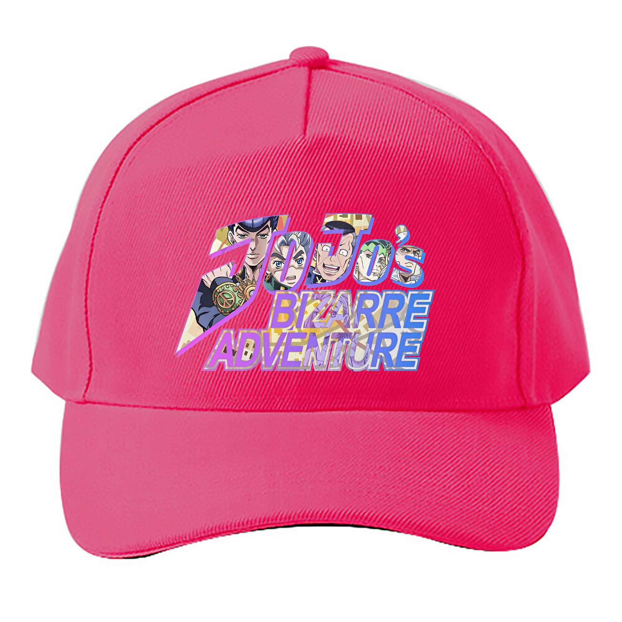 （画像用） ジョジョの奇妙な冒険 JoJo's Bizarre Adventure ベースボールキャップ 綿100％ 男女兼用 帽子 スポーツ