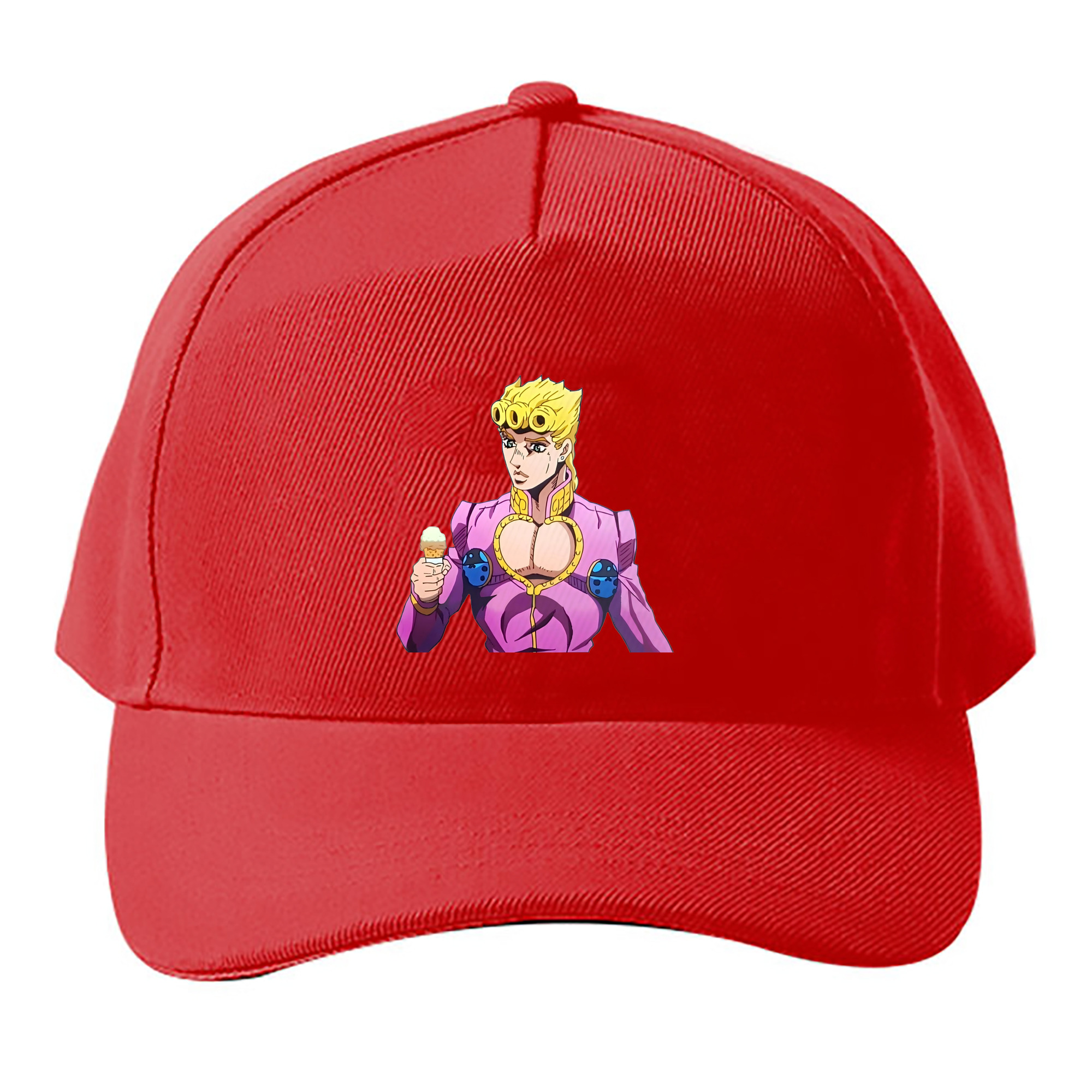 （画像用） ジョジョの奇妙な冒険 ジョルノ?ジョバァーナ JoJo's Bizarre Adventure Giorno Giovanna ベースボールキャップ 綿100％ 男女兼用 帽子 スポーツ