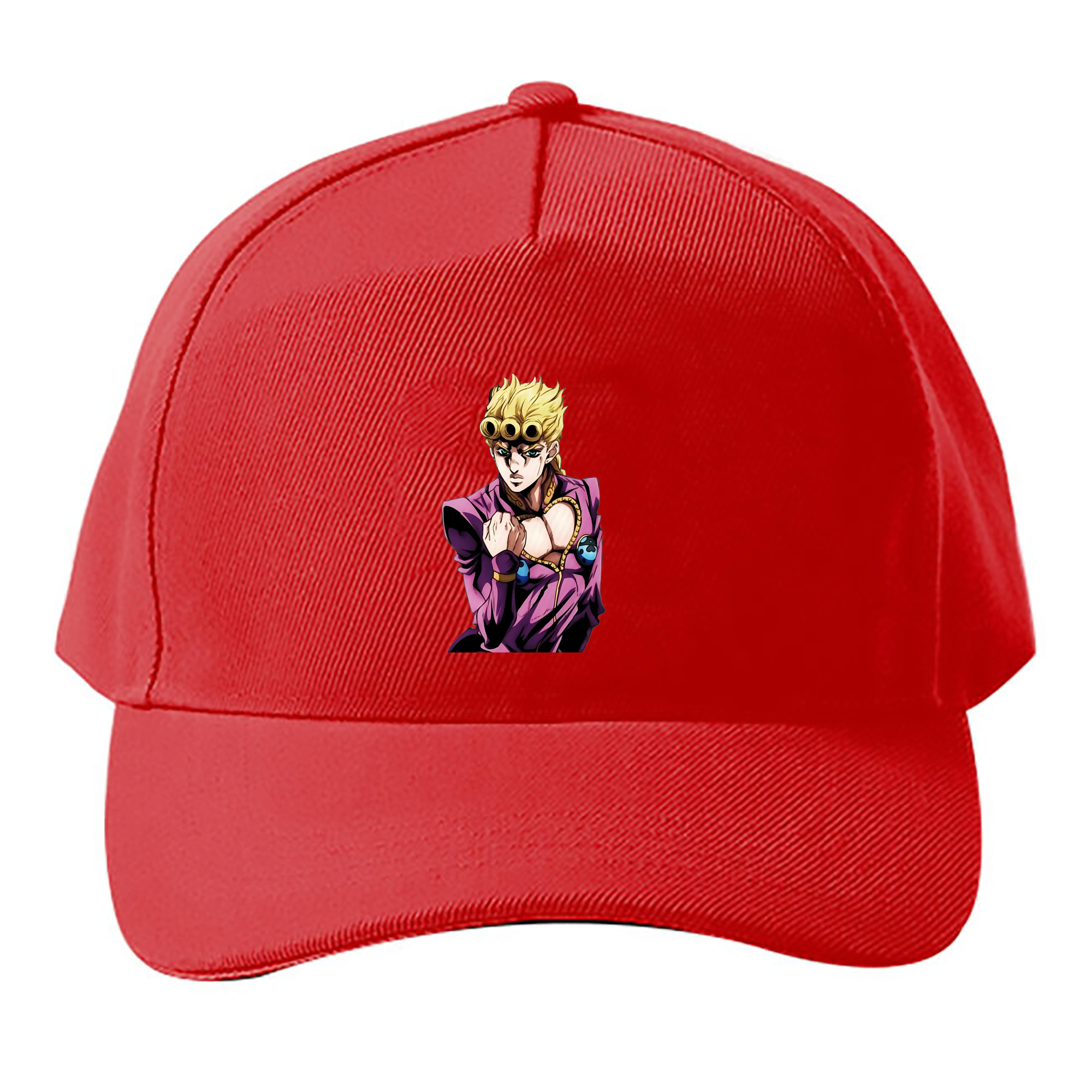 （画像用） ジョジョの奇妙な冒険 ジョルノ?ジョバァーナ JoJo's Bizarre Adventure Giorno Giovanna ベースボールキャップ 綿100％ 男女兼用 帽子 スポーツ