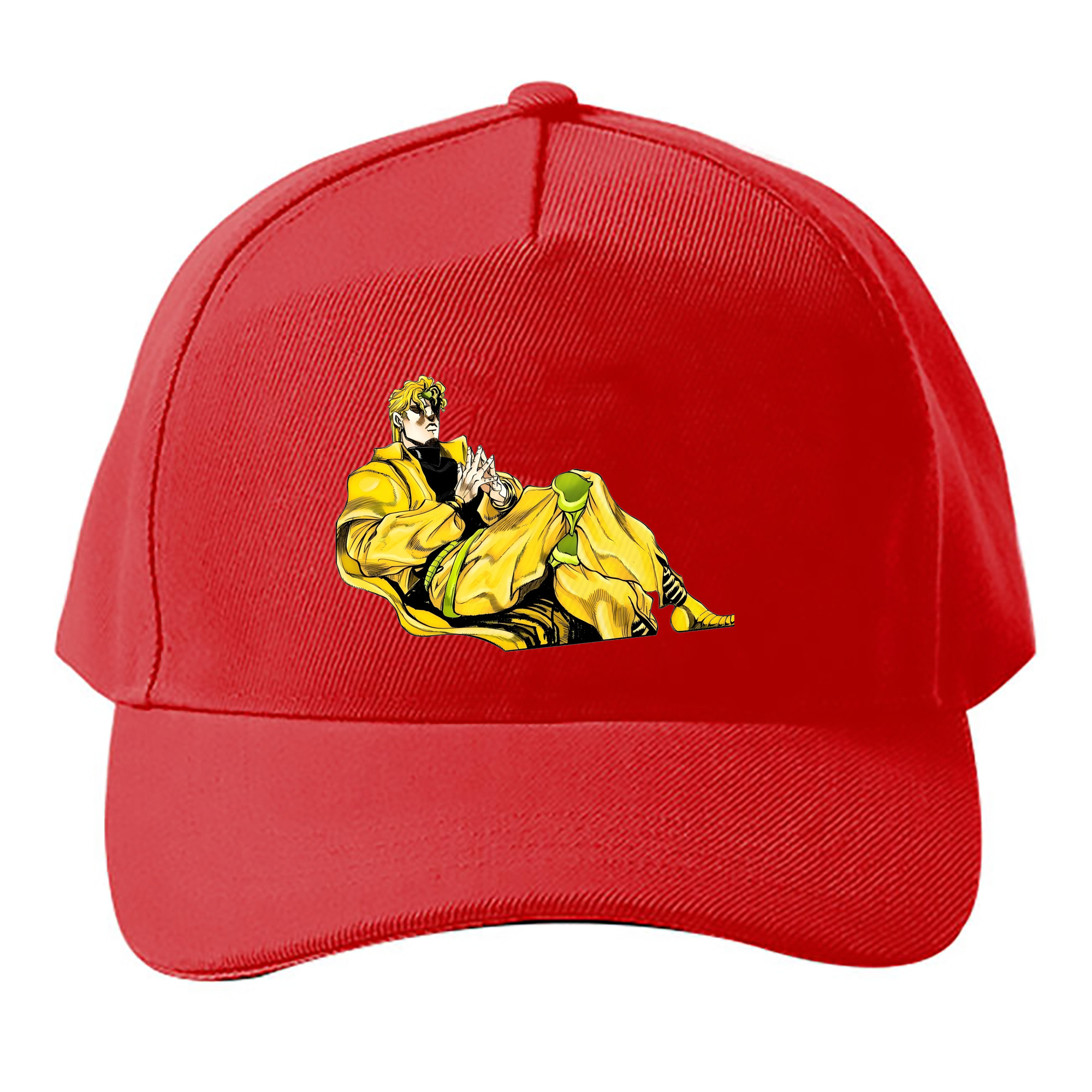 （画像用） ジョジョの奇妙な冒険 ディオ?ブランドー JoJo's Bizarre Adventure Dio Brando ベースボールキャップ 綿100％ 男女兼用 帽子 スポーツ