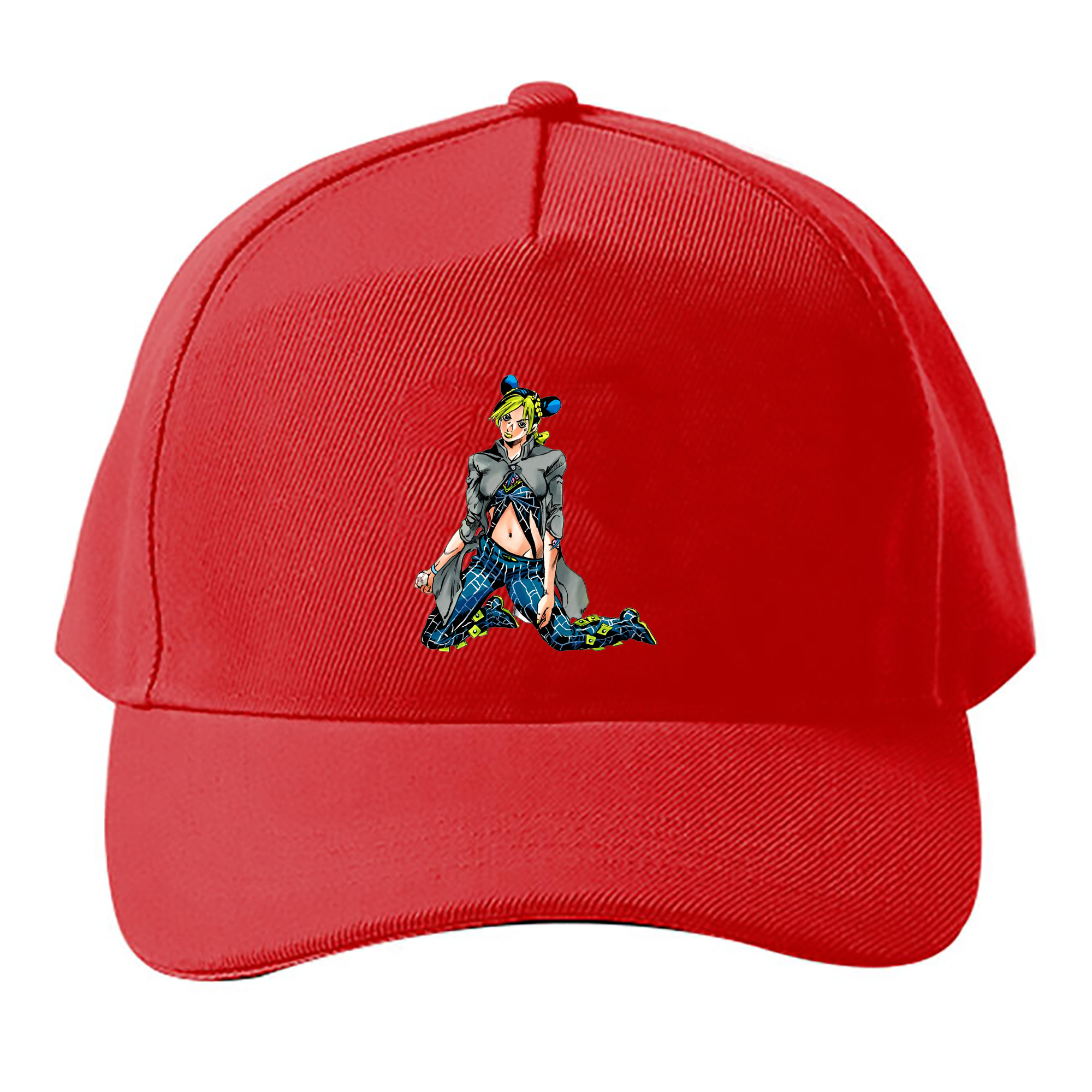（画像用） "ジョジョの奇妙な冒険 くうじょう ジョリーン JoJo's Bizarre Adventure Jolyne Cujoh " ベースボールキャップ 綿100％ 男女兼用 帽子 スポーツ