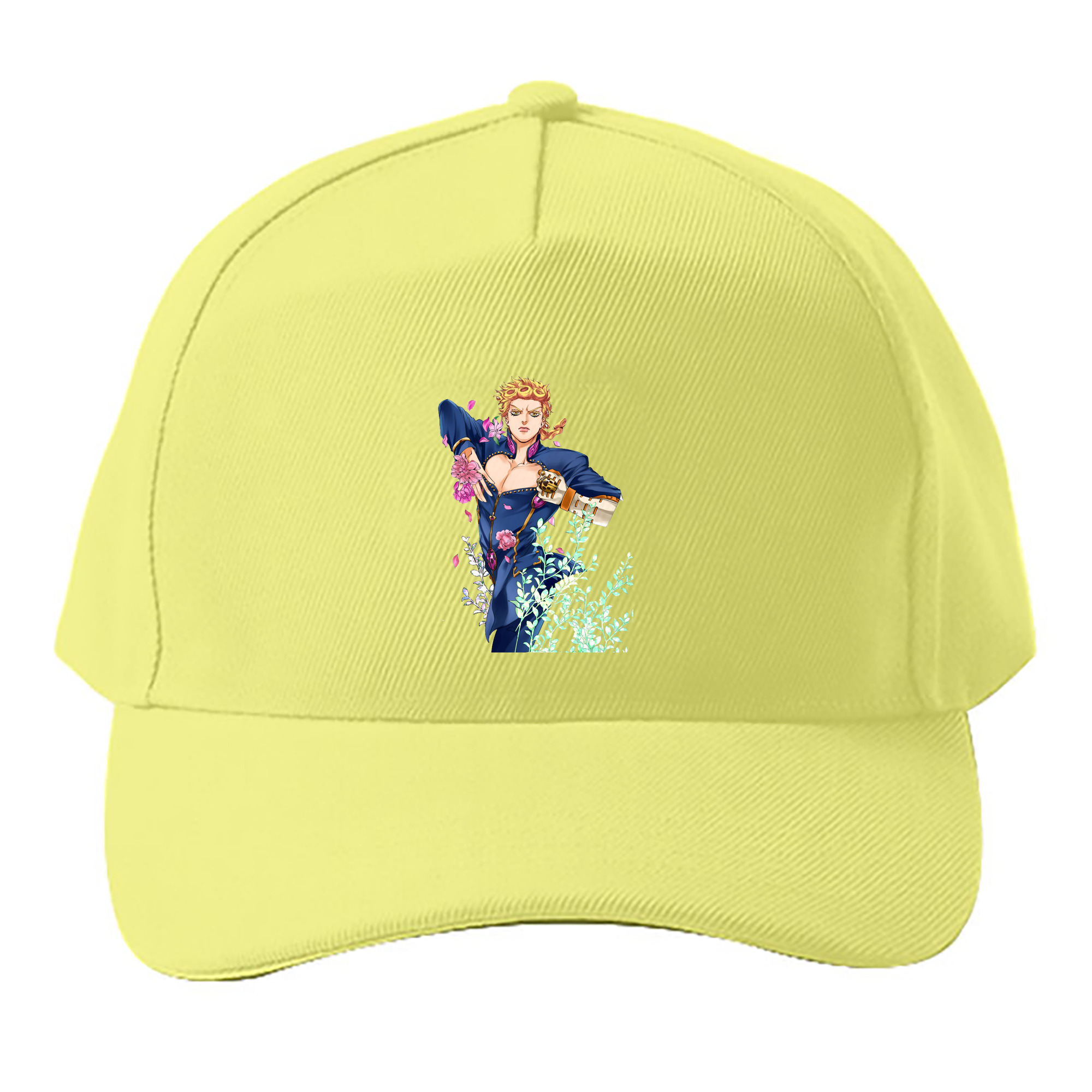 （画像用） ジョジョの奇妙な冒険 ジョルノ?ジョバァーナ JoJo's Bizarre Adventure Giorno Giovanna ベースボールキャップ 綿100％ 男女兼用 帽子 スポーツ