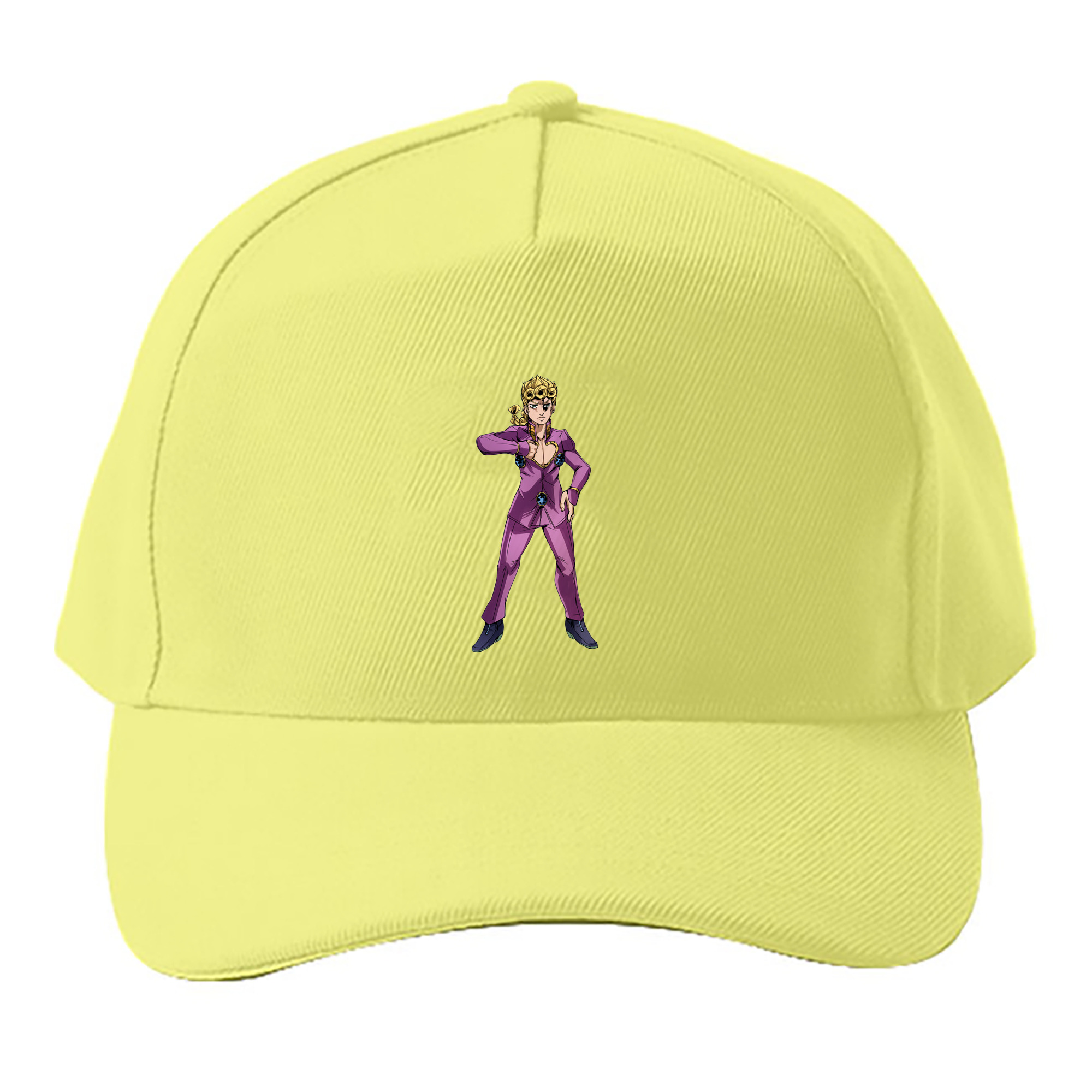 （画像用） ジョジョの奇妙な冒険 ジョルノ?ジョバァーナ JoJo's Bizarre Adventure Giorno Giovanna ベースボールキャップ 綿100％ 男女兼用 帽子 スポーツ