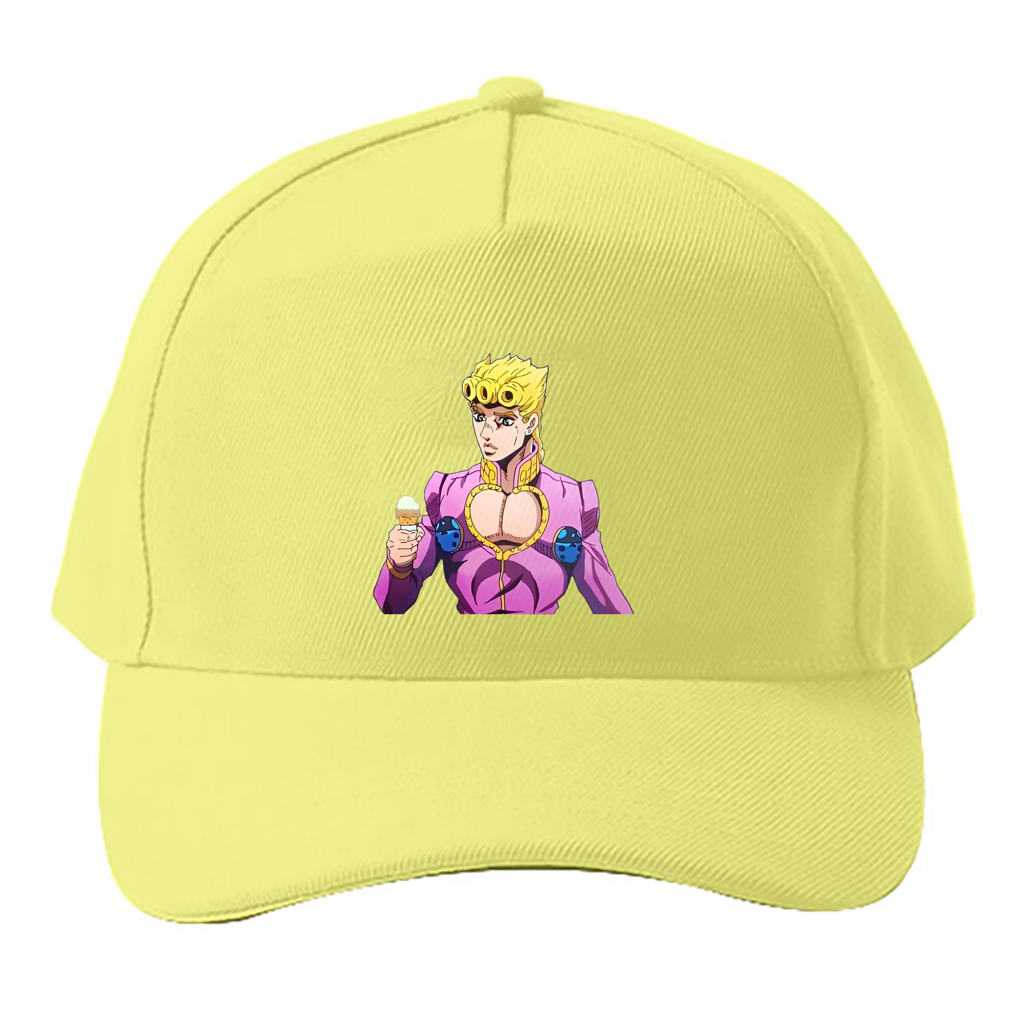 （画像用） ジョジョの奇妙な冒険 ジョルノ?ジョバァーナ JoJo's Bizarre Adventure Giorno Giovanna ベースボールキャップ 綿100％ 男女兼用 帽子 スポーツ