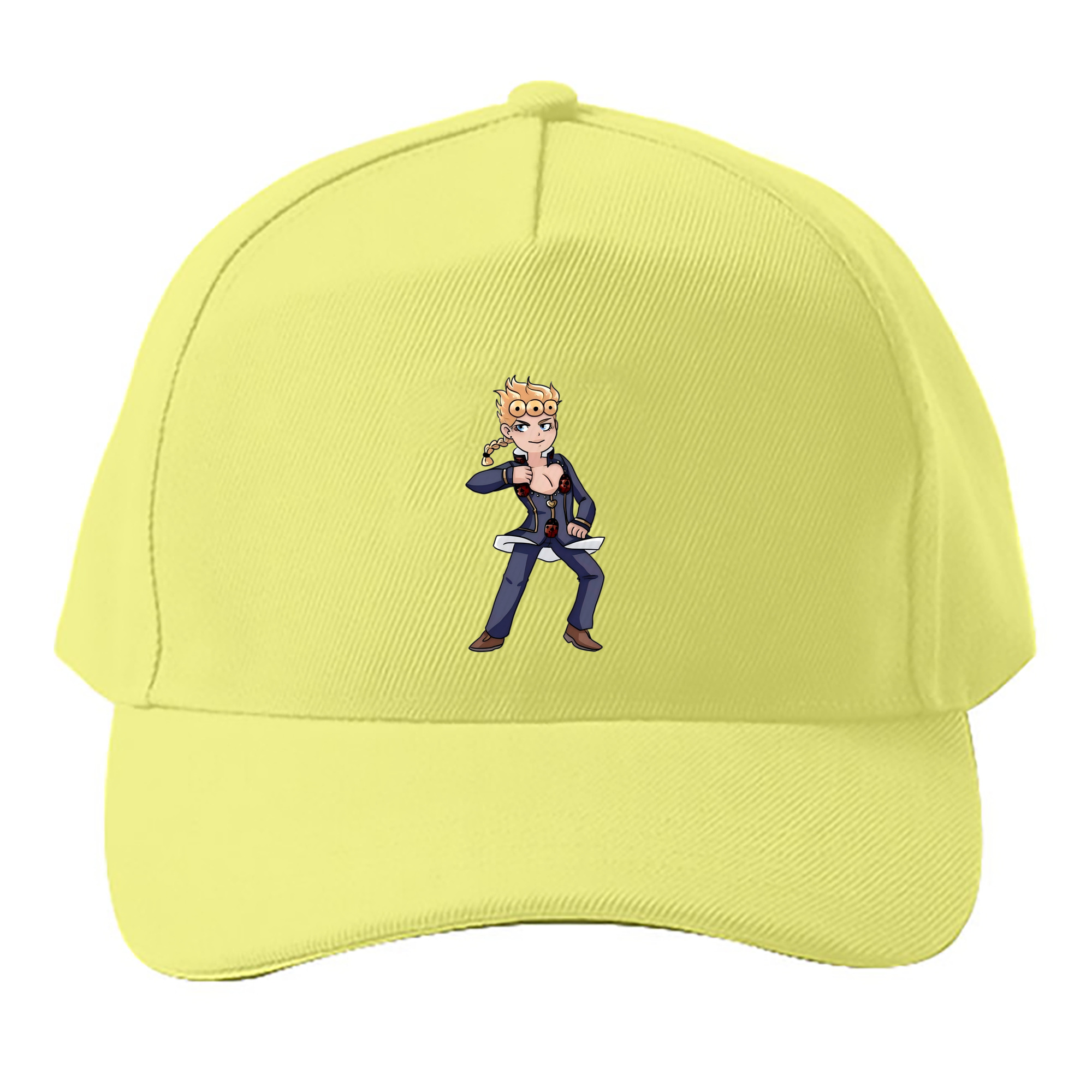 （画像用） ジョジョの奇妙な冒険 ジョルノ?ジョバァーナ JoJo's Bizarre Adventure Giorno Giovanna ベースボールキャップ 綿100％ 男女兼用 帽子 スポーツ