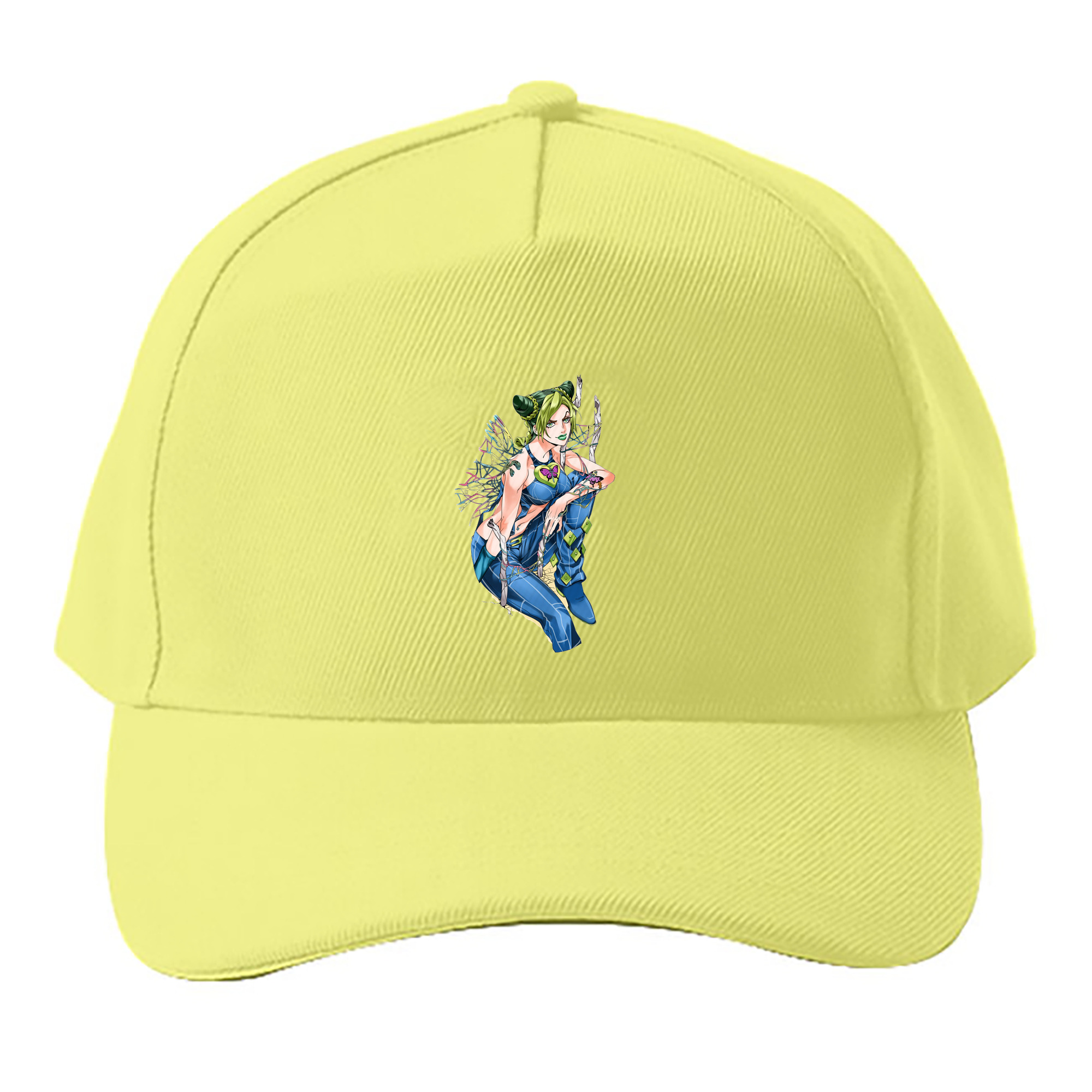 （画像用） "ジョジョの奇妙な冒険 くうじょう ジョリーン JoJo's Bizarre Adventure Jolyne Cujoh " ベースボールキャップ 綿100％ 男女兼用 帽子 スポーツ