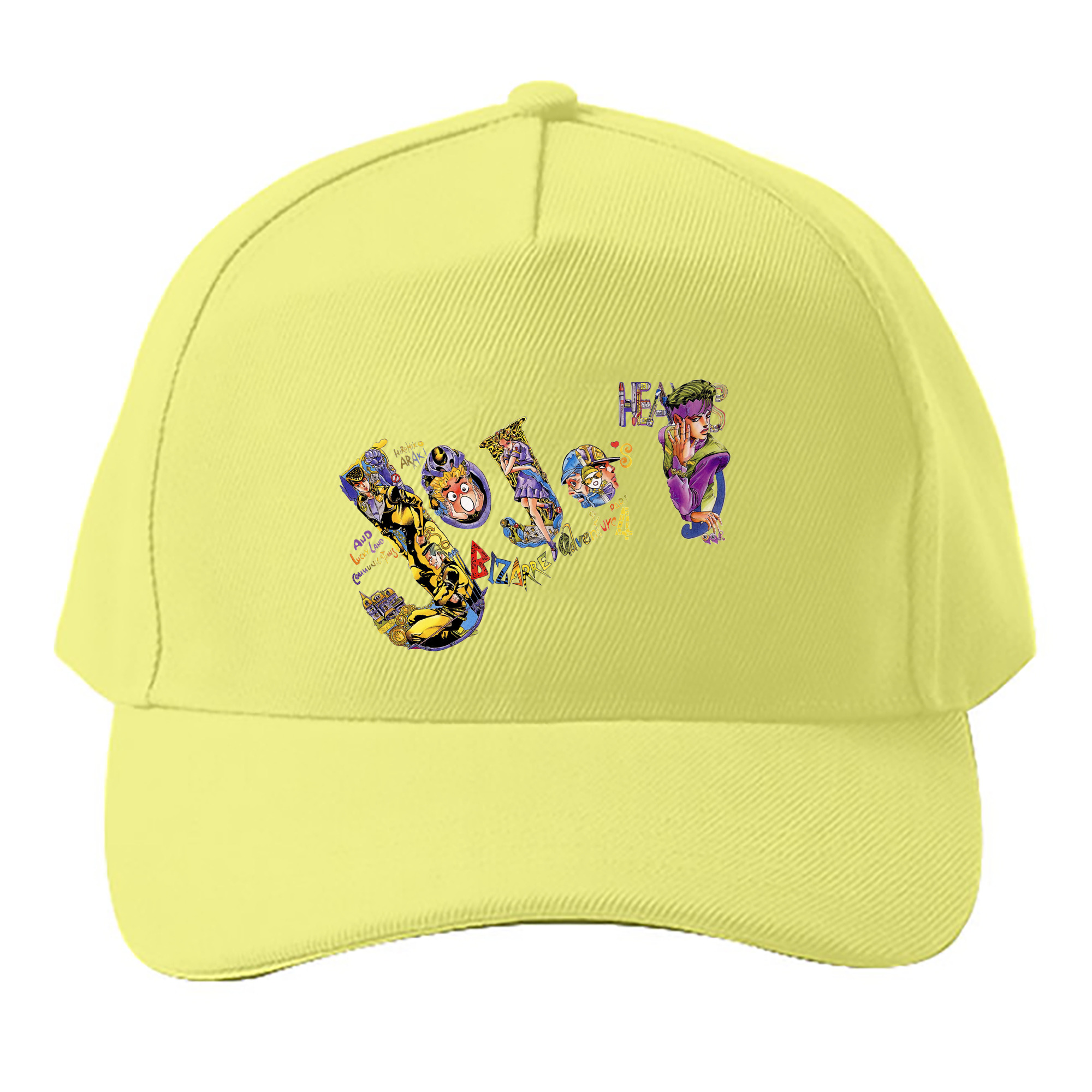 （画像用） ジョジョの奇妙な冒険 JoJo's Bizarre Adventure ベースボールキャップ 綿100％ 男女兼用 帽子 スポーツ