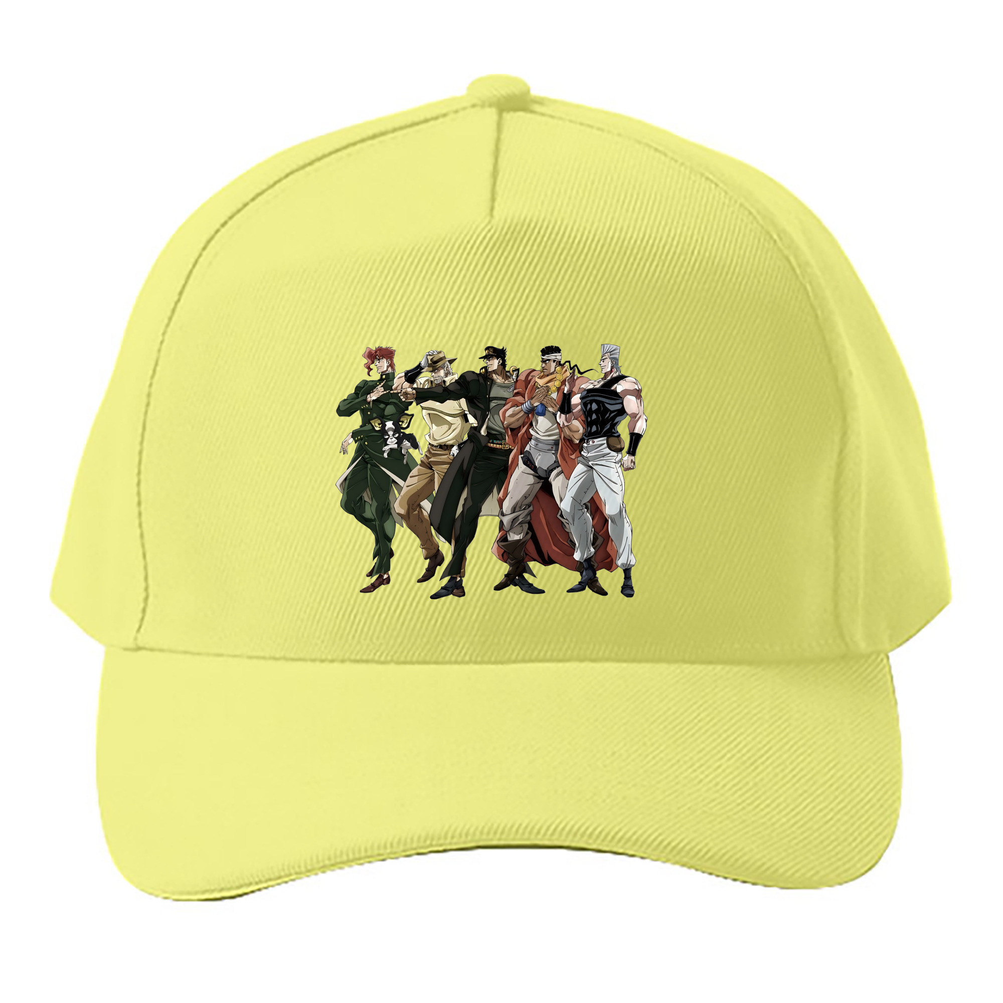 （画像用） ジョジョの奇妙な冒険 JoJo's Bizarre Adventure ベースボールキャップ 綿100％ 男女兼用 帽子 スポーツ