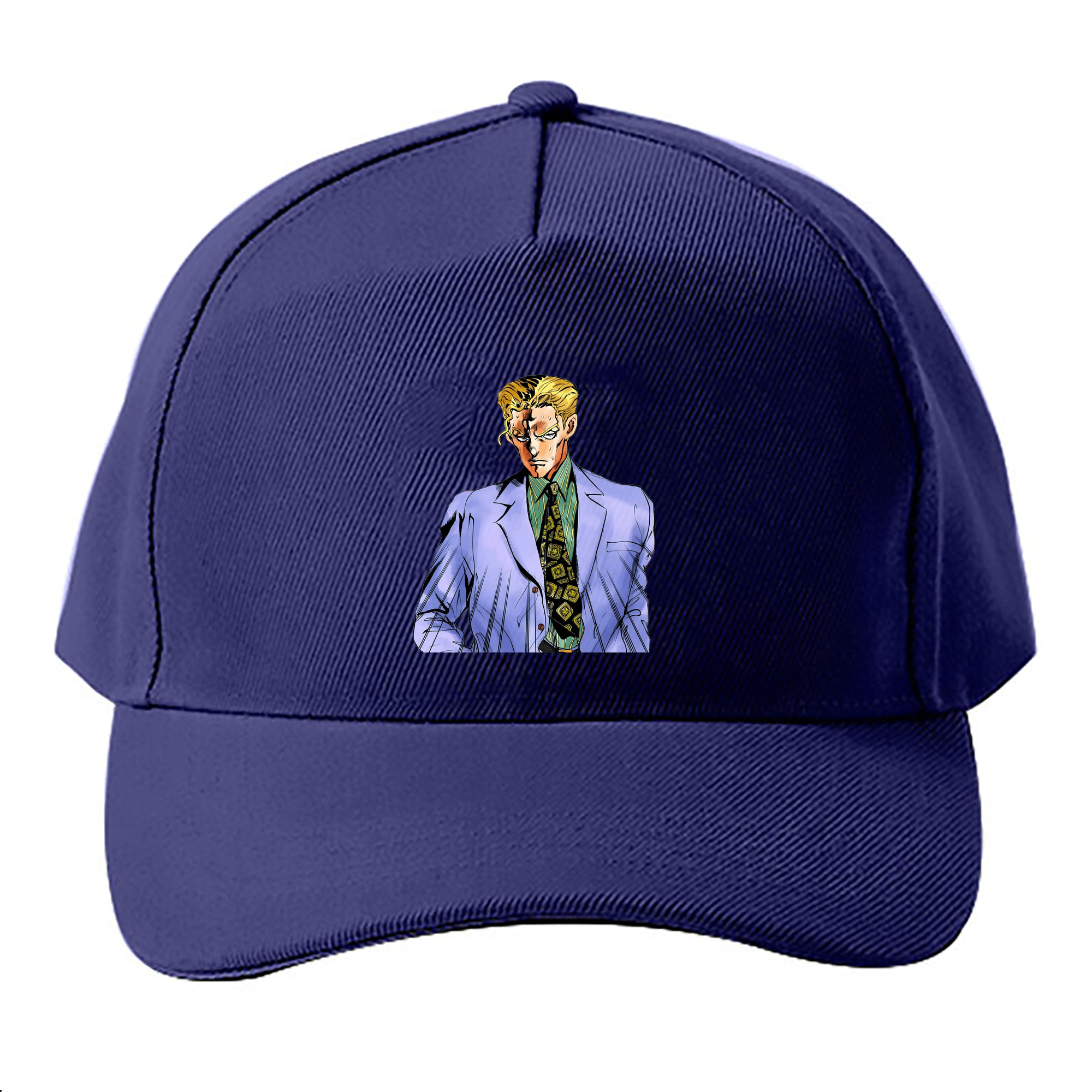 （画像用） ジョジョの奇妙な冒険 きら よしかげ JoJo's Bizarre Adventure Kira Yoshikage ベースボールキャップ 綿100％ 男女兼用 帽子 スポーツ