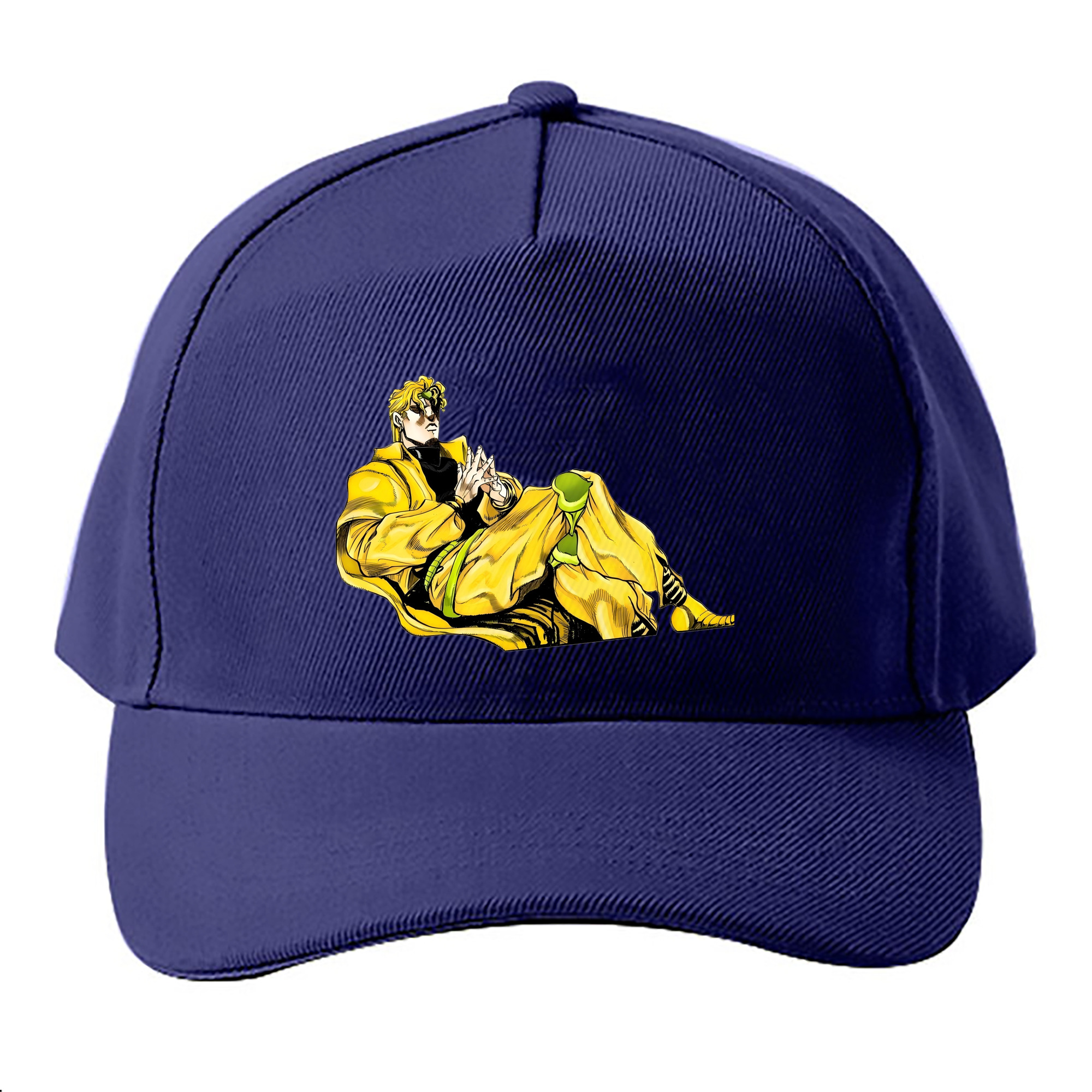 （画像用） ジョジョの奇妙な冒険 ディオ?ブランドー JoJo's Bizarre Adventure Dio Brando ベースボールキャップ 綿100％ 男女兼用 帽子 スポーツ
