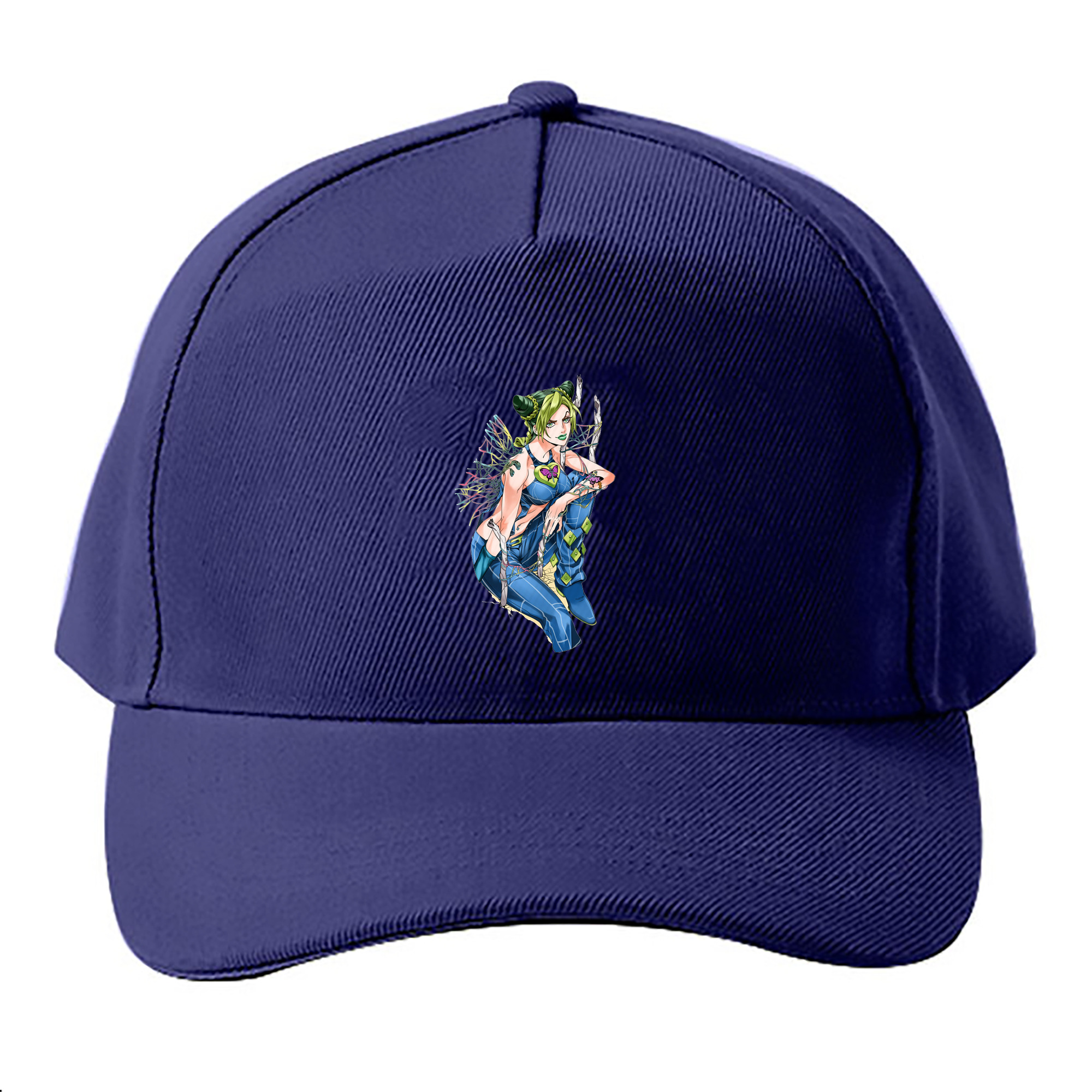 （画像用） "ジョジョの奇妙な冒険 くうじょう ジョリーン JoJo's Bizarre Adventure Jolyne Cujoh " ベースボールキャップ 綿100％ 男女兼用 帽子 スポーツ