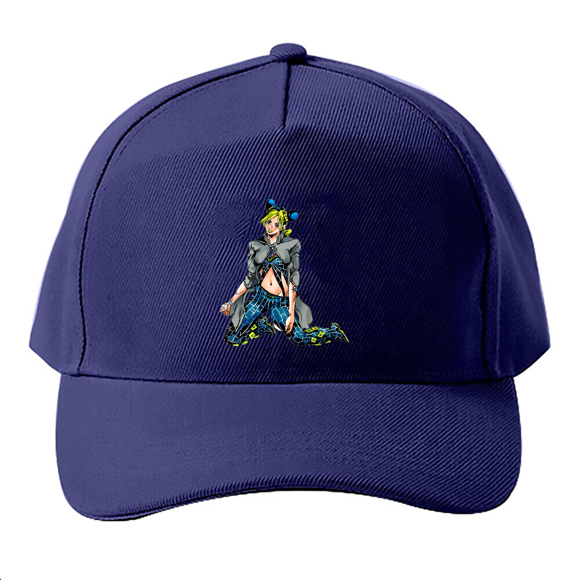 （画像用） "ジョジョの奇妙な冒険 くうじょう ジョリーン JoJo's Bizarre Adventure Jolyne Cujoh " ベースボールキャップ 綿100％ 男女兼用 帽子 スポーツ