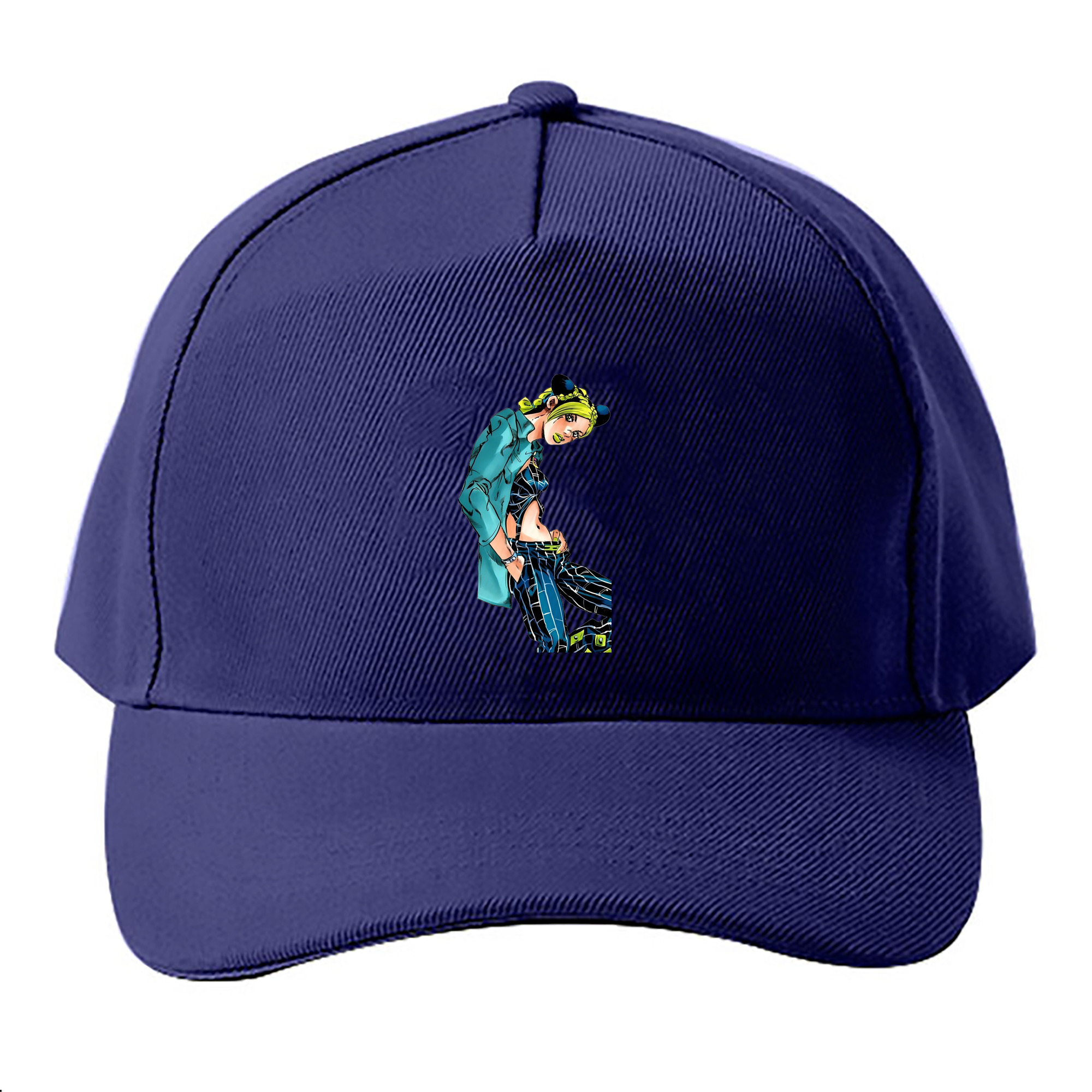（画像用） "ジョジョの奇妙な冒険 くうじょう ジョリーン JoJo's Bizarre Adventure Jolyne Cujoh " ベースボールキャップ 綿100％ 男女兼用 帽子 スポーツ