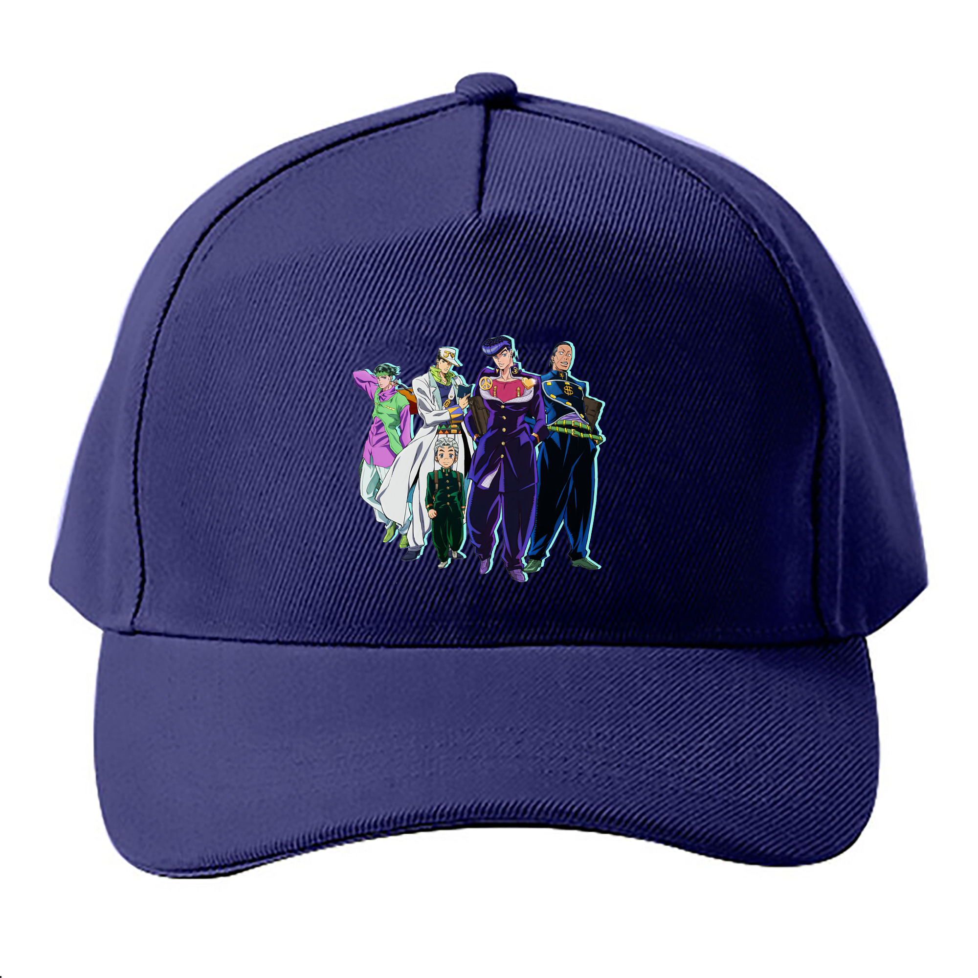 （画像用） ジョジョの奇妙な冒険 JoJo's Bizarre Adventure ベースボールキャップ 綿100％ 男女兼用 帽子 スポーツ