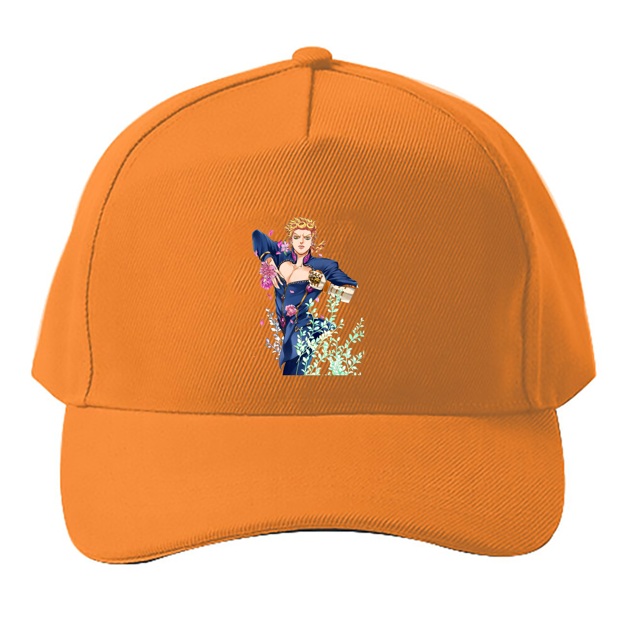（画像用） ジョジョの奇妙な冒険 ジョルノ?ジョバァーナ JoJo's Bizarre Adventure Giorno Giovanna ベースボールキャップ 綿100％ 男女兼用 帽子 スポーツ