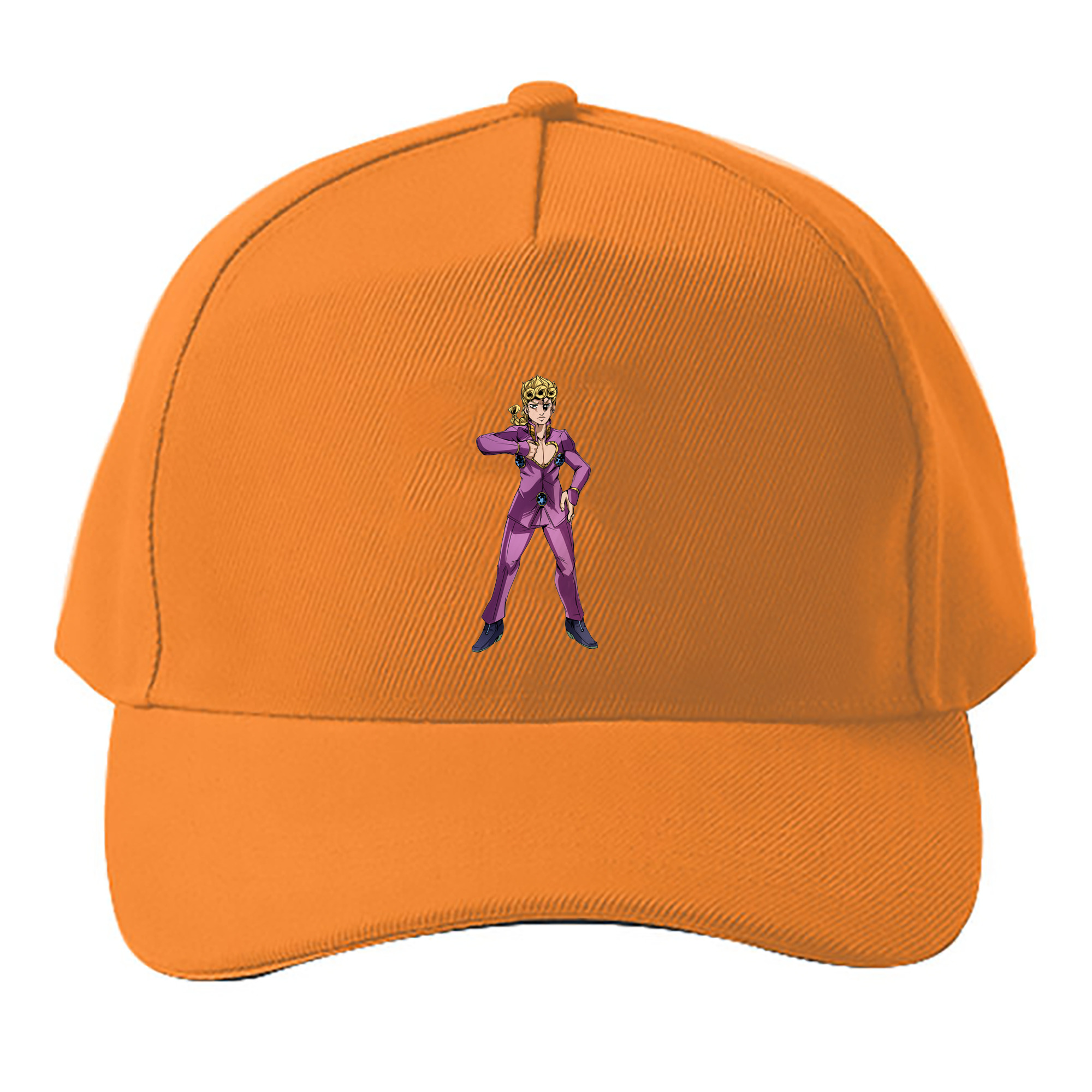 （画像用） ジョジョの奇妙な冒険 ジョルノ?ジョバァーナ JoJo's Bizarre Adventure Giorno Giovanna ベースボールキャップ 綿100％ 男女兼用 帽子 スポーツ