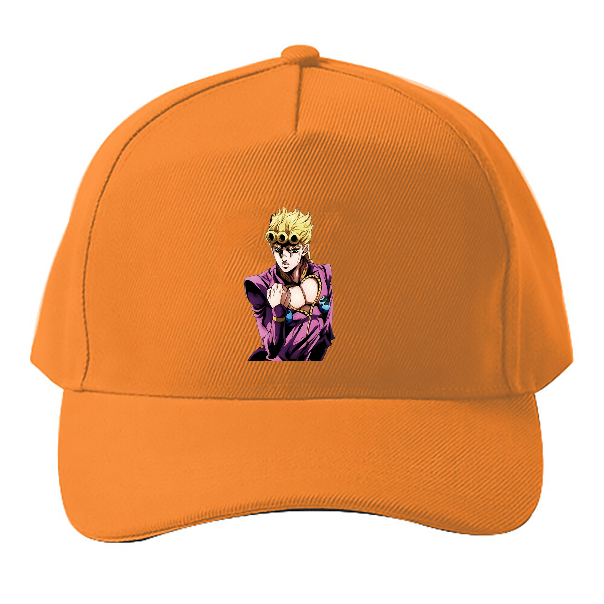 （画像用） ジョジョの奇妙な冒険 ジョルノ?ジョバァーナ JoJo's Bizarre Adventure Giorno Giovanna ベースボールキャップ 綿100％ 男女兼用 帽子 スポーツ