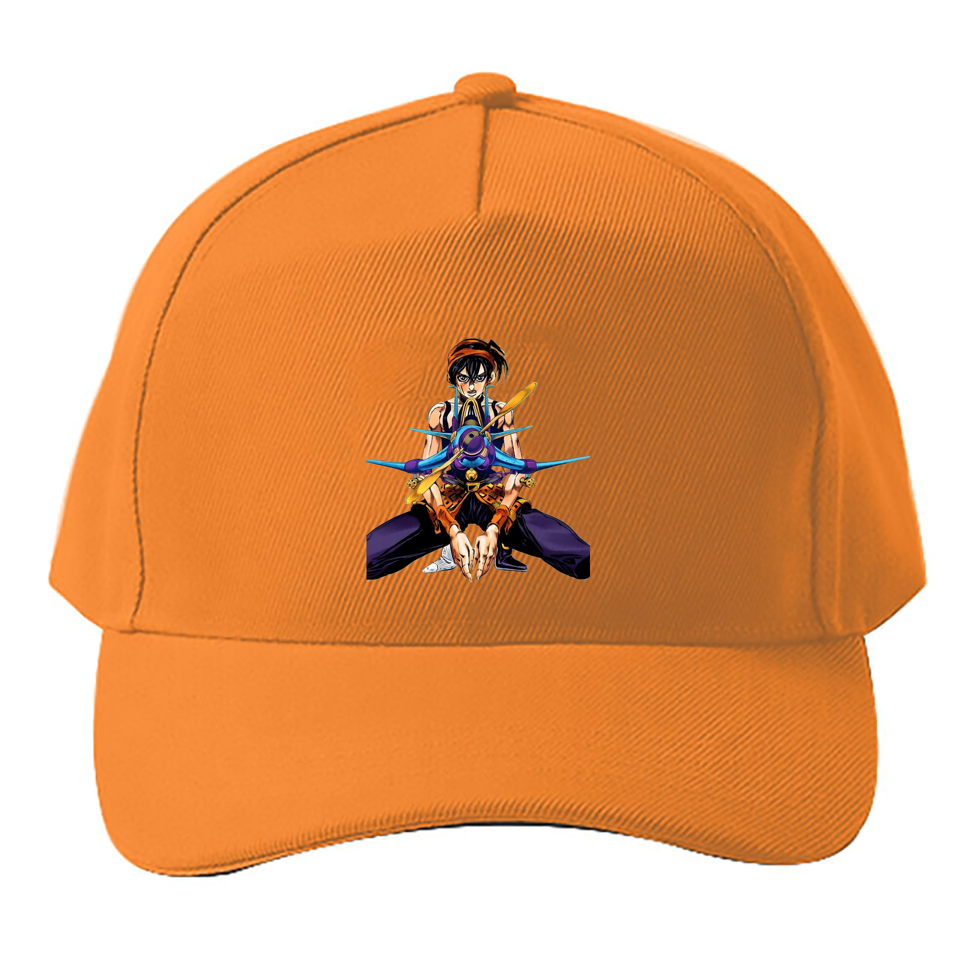 （画像用） ジョジョの奇妙な冒険 ナランチャ?ギルガ JoJo's Bizarre Adventure Narancia Ghirga ベースボールキャップ 綿100％ 男女兼用 帽子 スポーツ