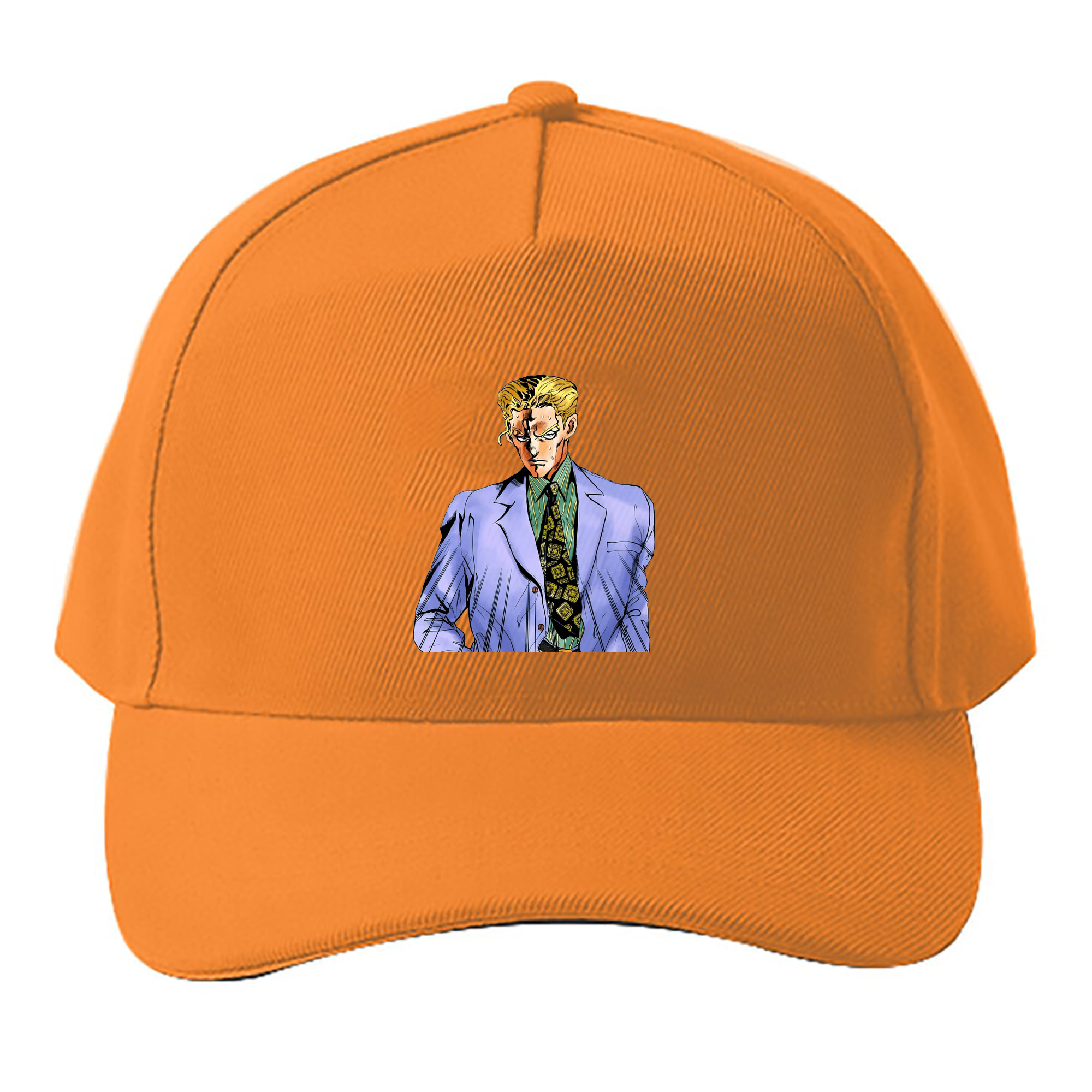 （画像用） ジョジョの奇妙な冒険 きら よしかげ JoJo's Bizarre Adventure Kira Yoshikage ベースボールキャップ 綿100％ 男女兼用 帽子 スポーツ