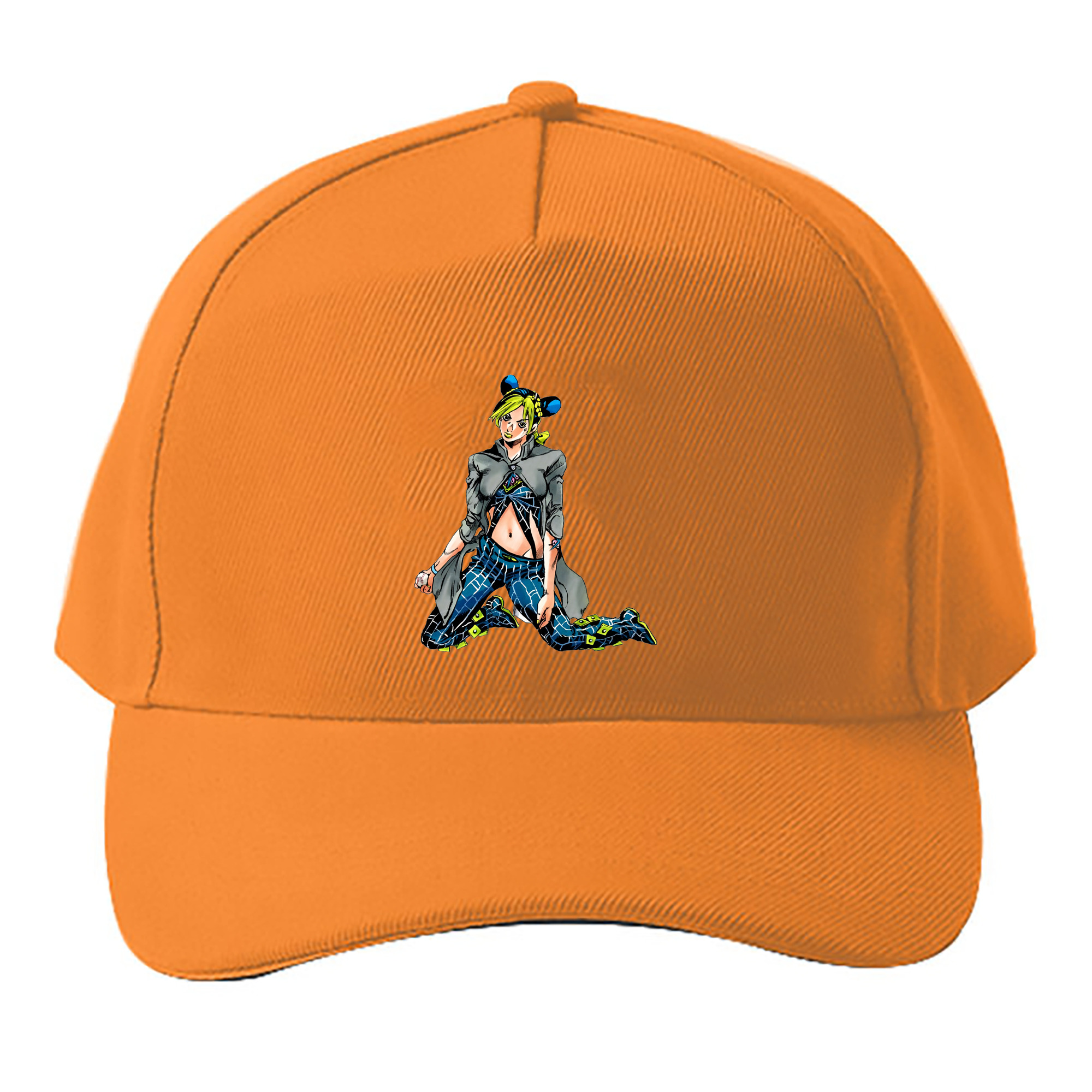 （画像用） "ジョジョの奇妙な冒険 くうじょう ジョリーン JoJo's Bizarre Adventure Jolyne Cujoh " ベースボールキャップ 綿100％ 男女兼用 帽子 スポーツ