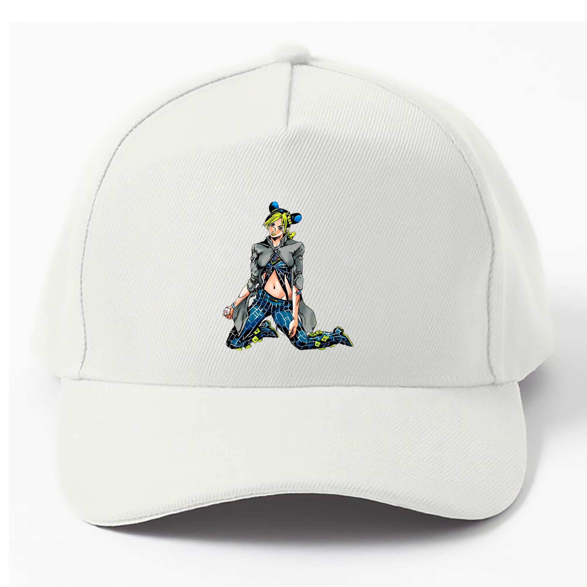 （画像用） "ジョジョの奇妙な冒険 くうじょう ジョリーン JoJo's Bizarre Adventure Jolyne Cujoh " ベースボールキャップ 綿100％ 男女兼用 帽子 スポーツ