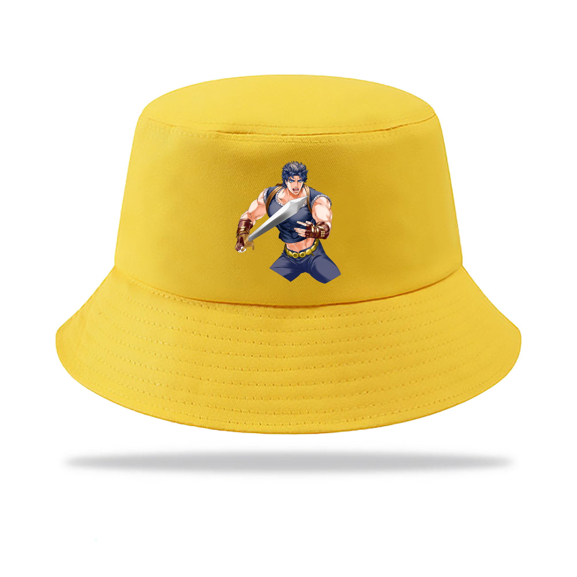 （画像用） ジョジョの奇妙な冒険 /ジョナサン?ジョースター JoJo's Bizarre Adventure Jonathan Joestar アウトドア日除けバケットハット