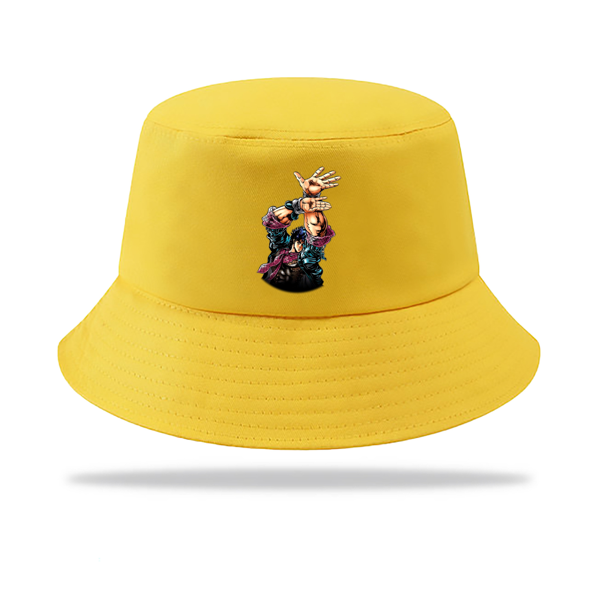 （画像用） ジョジョの奇妙な冒険 /ジョナサン?ジョースター JoJo's Bizarre Adventure Jonathan Joestar アウトドア日除けバケットハット