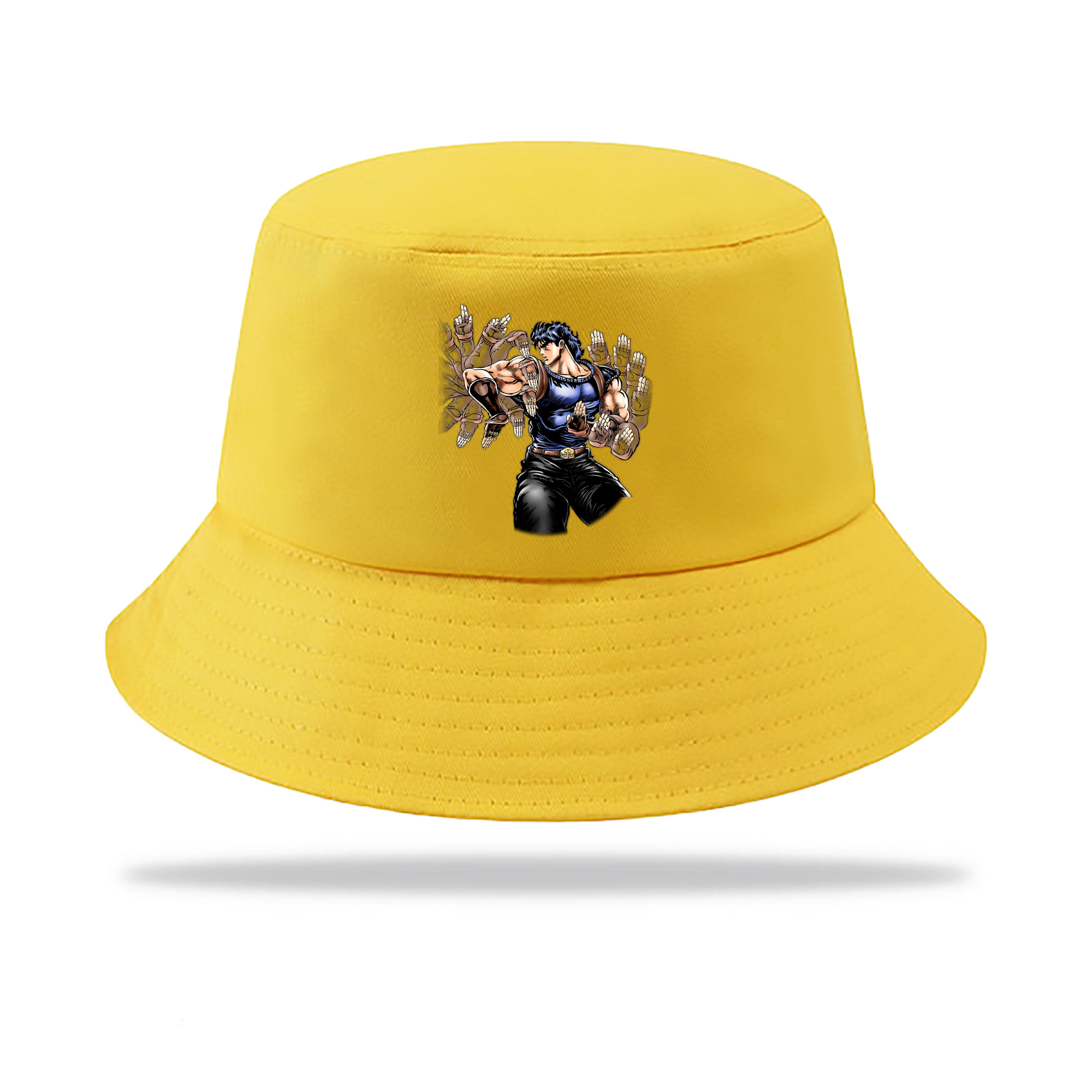 （画像用） ジョジョの奇妙な冒険 /ジョナサン?ジョースター JoJo's Bizarre Adventure Jonathan Joestar アウトドア日除けバケットハット