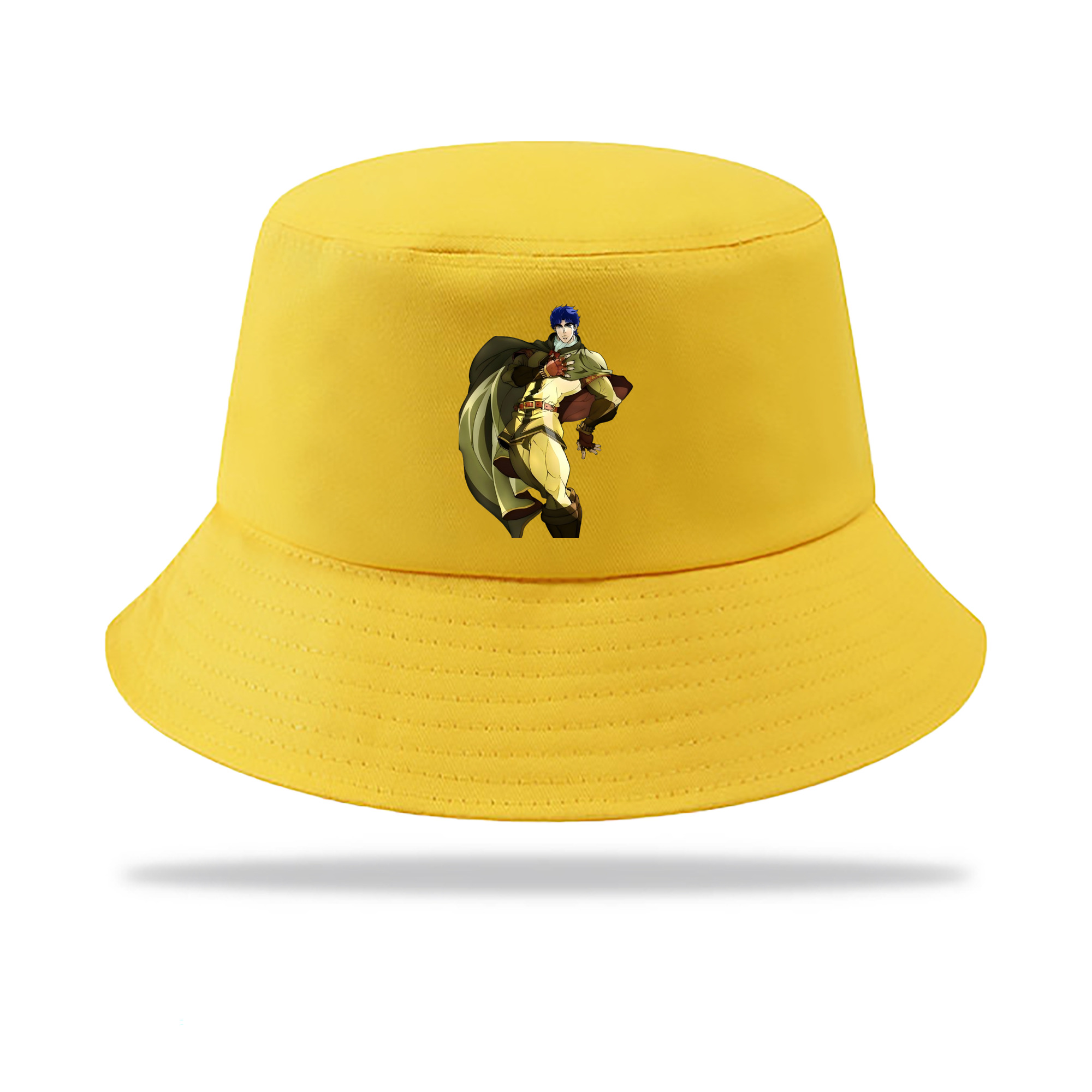 （画像用） ジョジョの奇妙な冒険 /ジョナサン?ジョースター JoJo's Bizarre Adventure Jonathan Joestar アウトドア日除けバケットハット