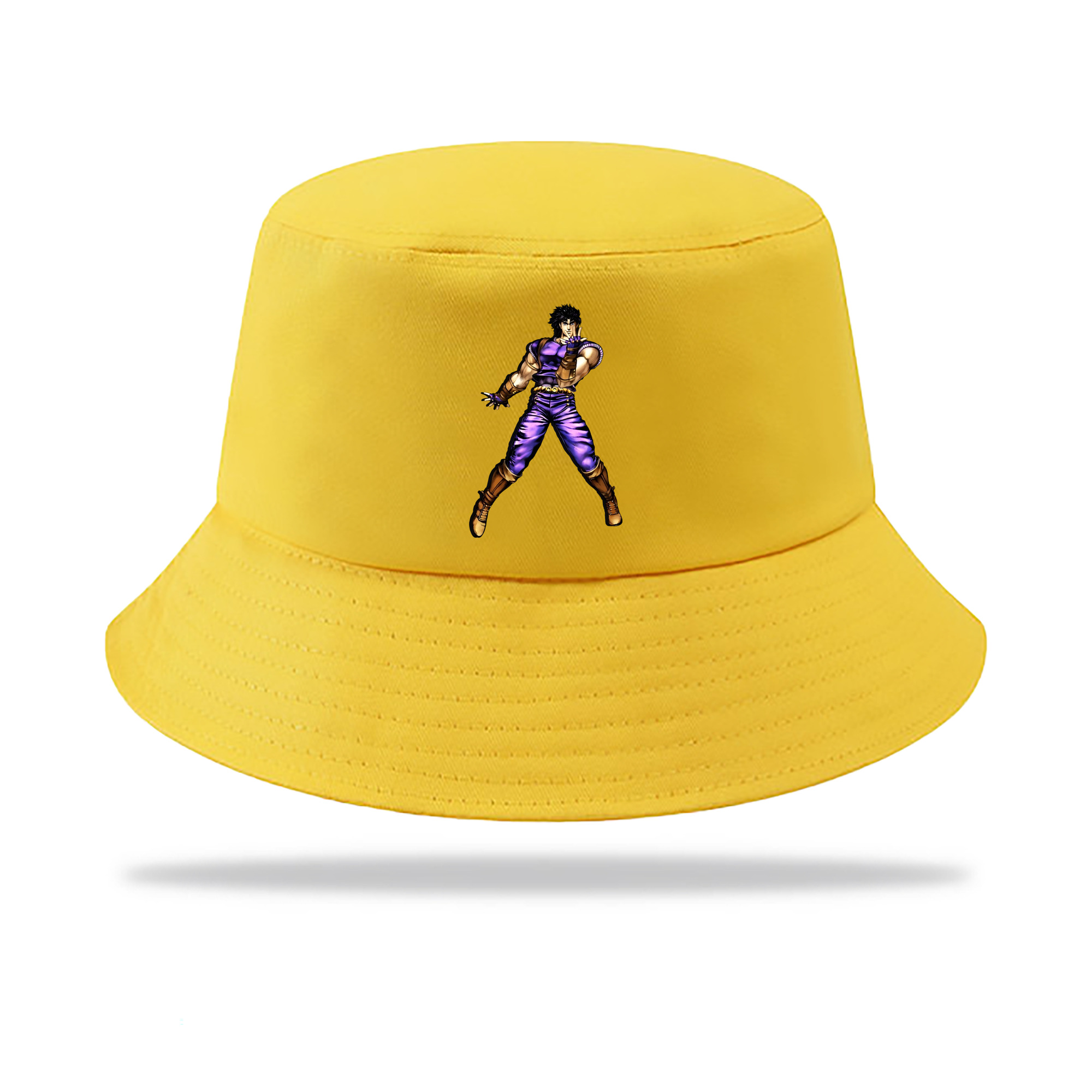 （画像用） ジョジョの奇妙な冒険 /ジョナサン?ジョースター JoJo's Bizarre Adventure Jonathan Joestar アウトドア日除けバケットハット