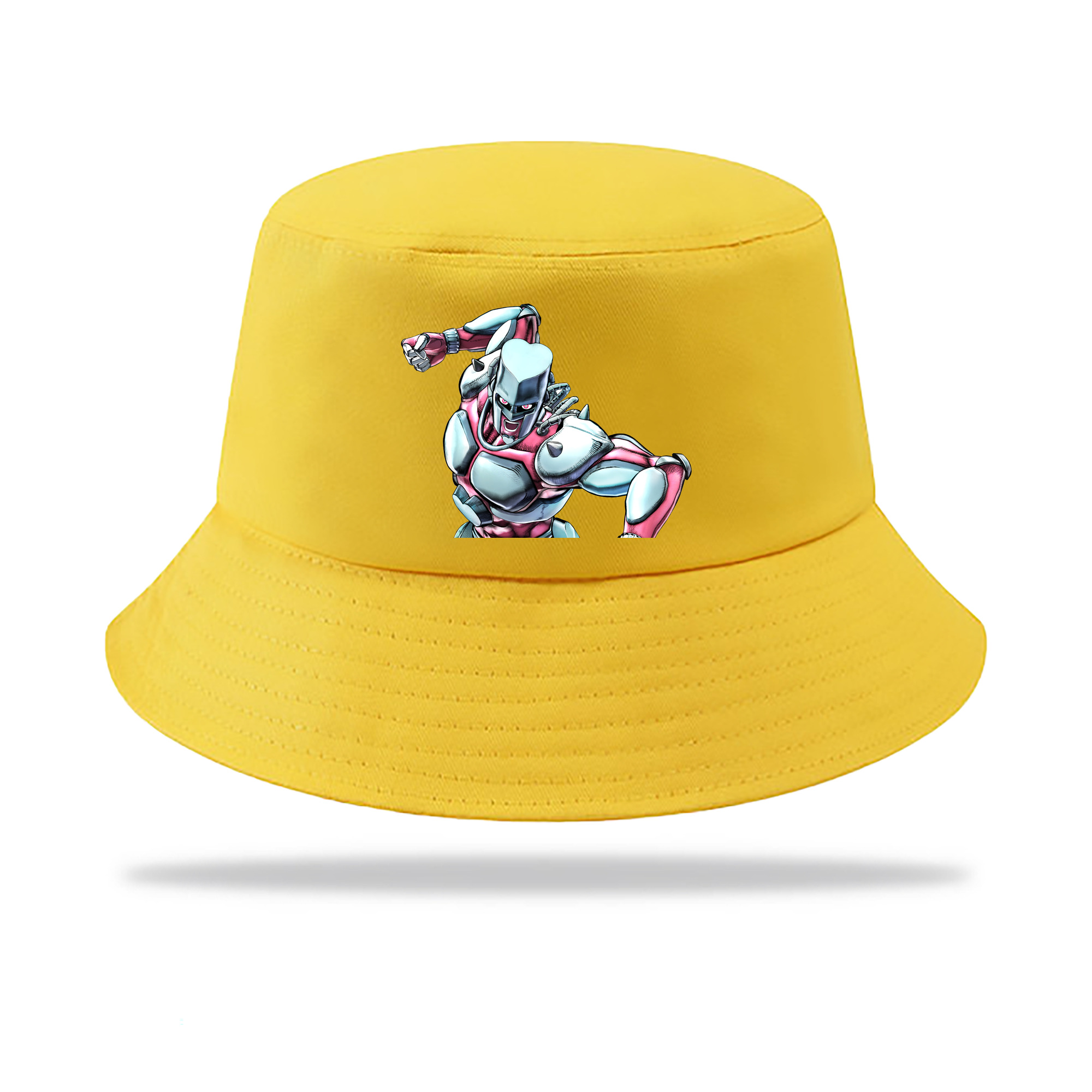 （画像用） ジョジョの奇妙な冒険 ひがしかた じょうすけ JoJo's Bizarre Adventure Higashikata Josuke アウトドア日除けバケットハット