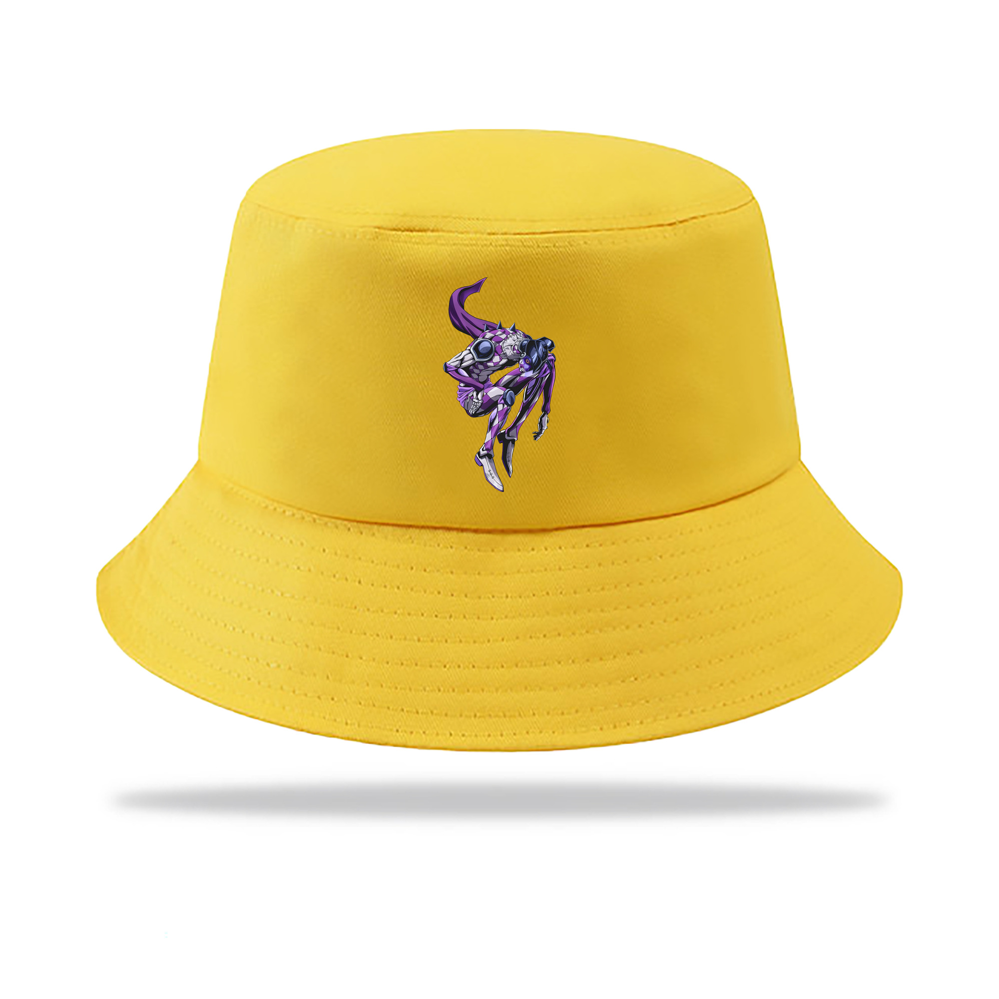 （画像用） ジョジョの奇妙な冒険 パンナコッタ?フー JoJo's Bizarre Adventure Pannacotta Fugo アウトドア日除けバケットハット
