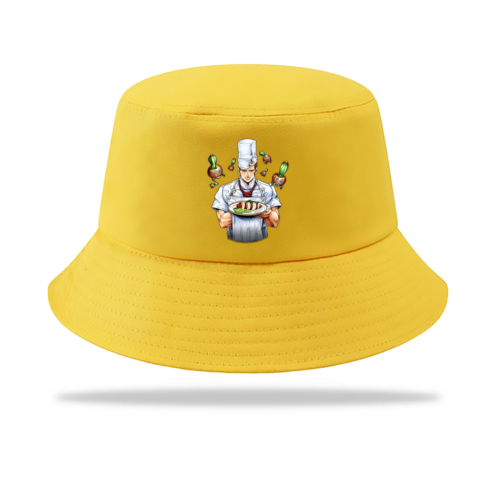 （画像用） ジョジョの奇妙な冒険 Tonio Trussardi JoJo's Bizarre Adventure トニオ?トラッサルディ アウトドア日除けバケットハット