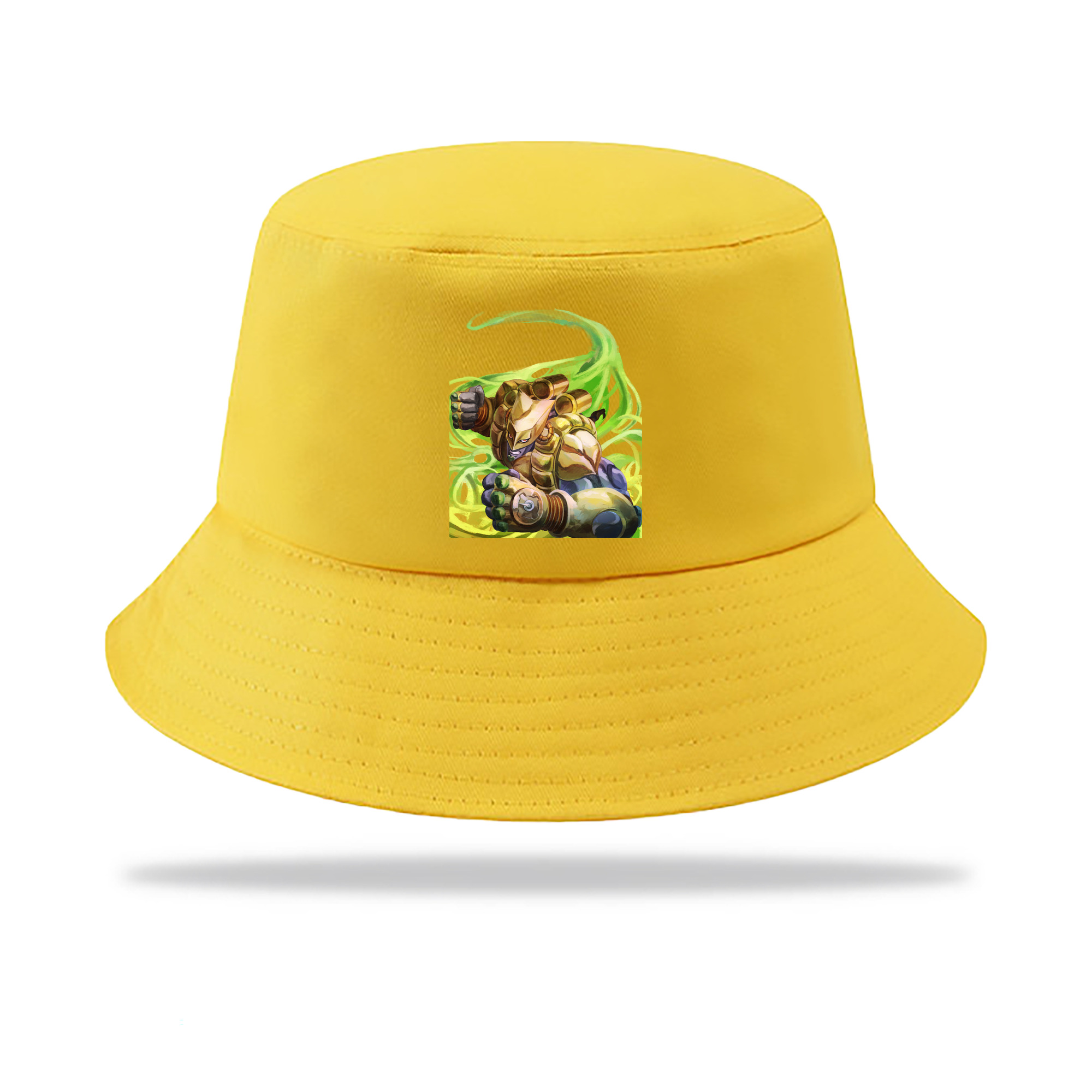 （画像用） ジョジョの奇妙な冒険 ディオ?ブランドー JoJo's Bizarre Adventure Dio Brando アウトドア日除けバケットハット