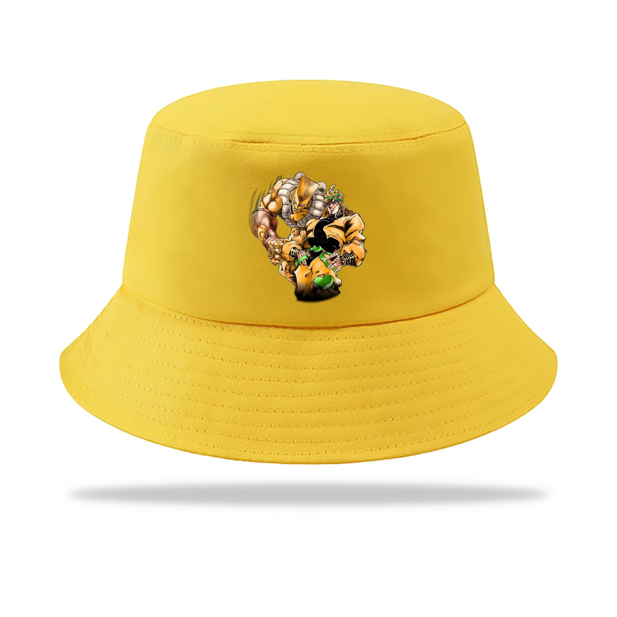 （画像用） ジョジョの奇妙な冒険 ディオ?ブランドー JoJo's Bizarre Adventure Dio Brando アウトドア日除けバケットハット