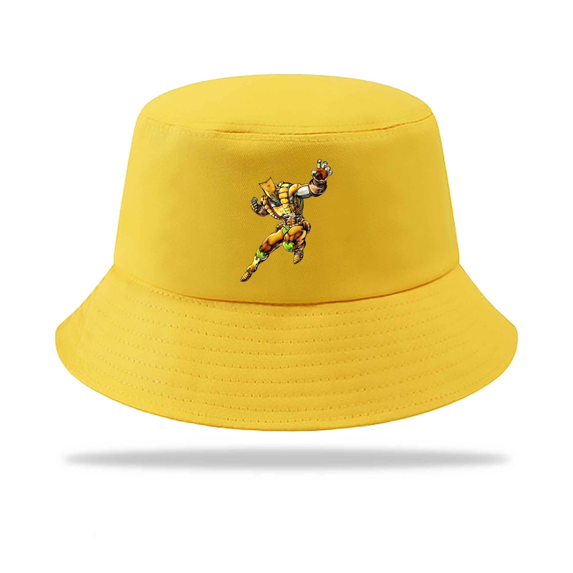 （画像用） ジョジョの奇妙な冒険 ディオ?ブランドー JoJo's Bizarre Adventure Dio Brando アウトドア日除けバケットハット