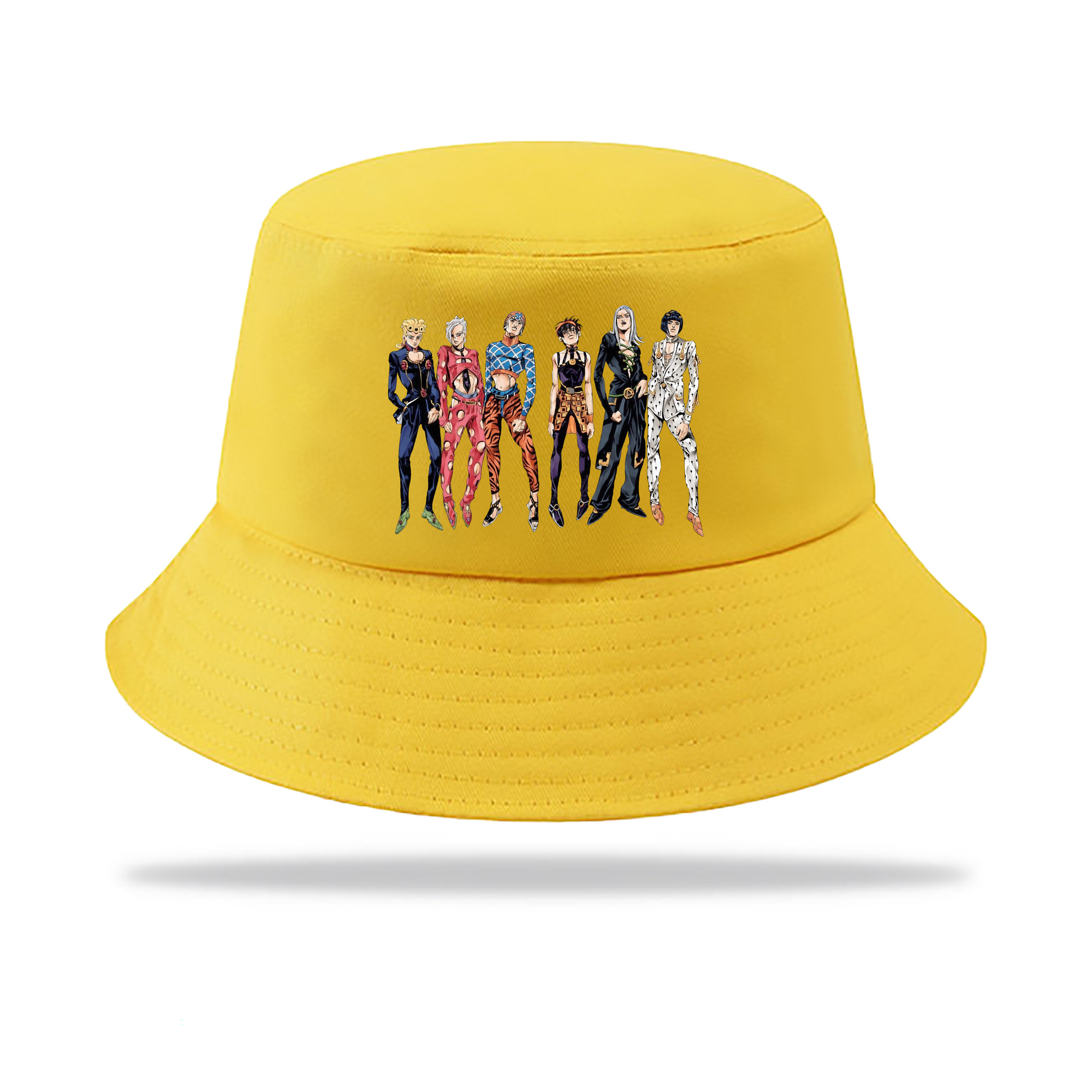 （画像用） ジョジョの奇妙な冒険 JoJo's Bizarre Adventure アウトドア日除けバケットハット