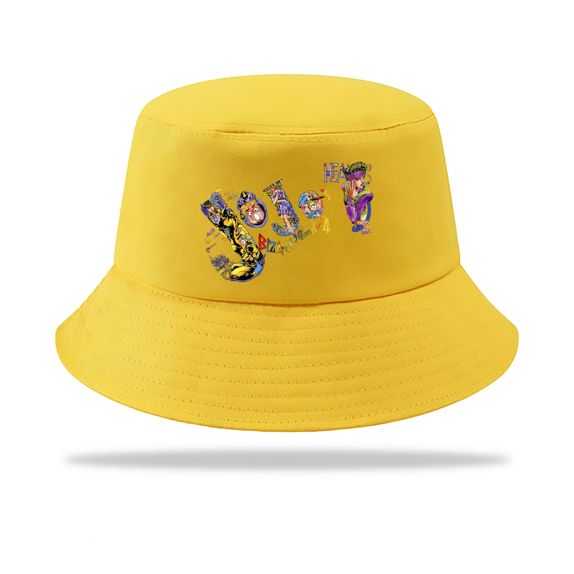 （画像用） ジョジョの奇妙な冒険 JoJo's Bizarre Adventure アウトドア日除けバケットハット