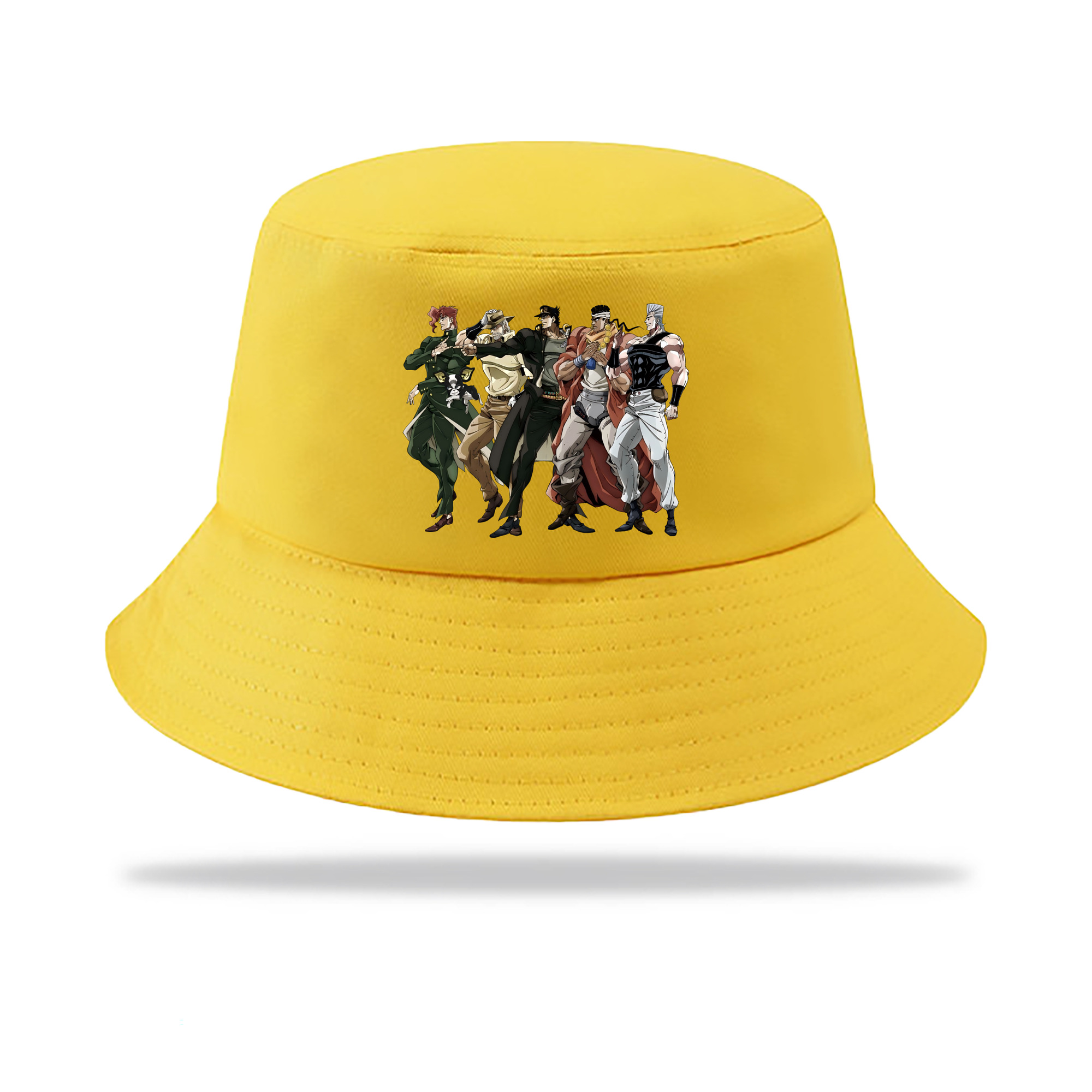 （画像用） ジョジョの奇妙な冒険 JoJo's Bizarre Adventure アウトドア日除けバケットハット