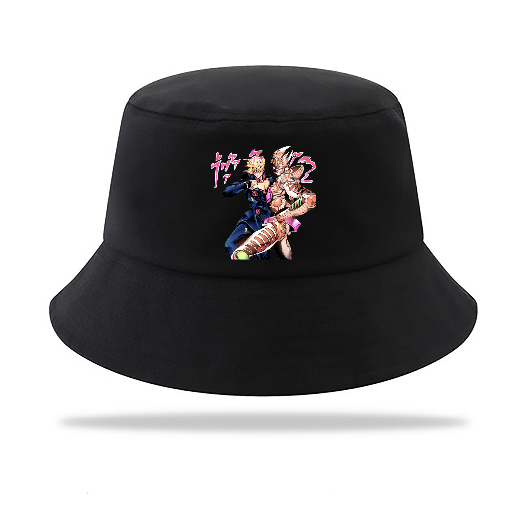 （画像用） ジョジョの奇妙な冒険 ジョルノ?ジョバァーナ JoJo's Bizarre Adventure Giorno Giovanna アウトドア日除けバケットハット