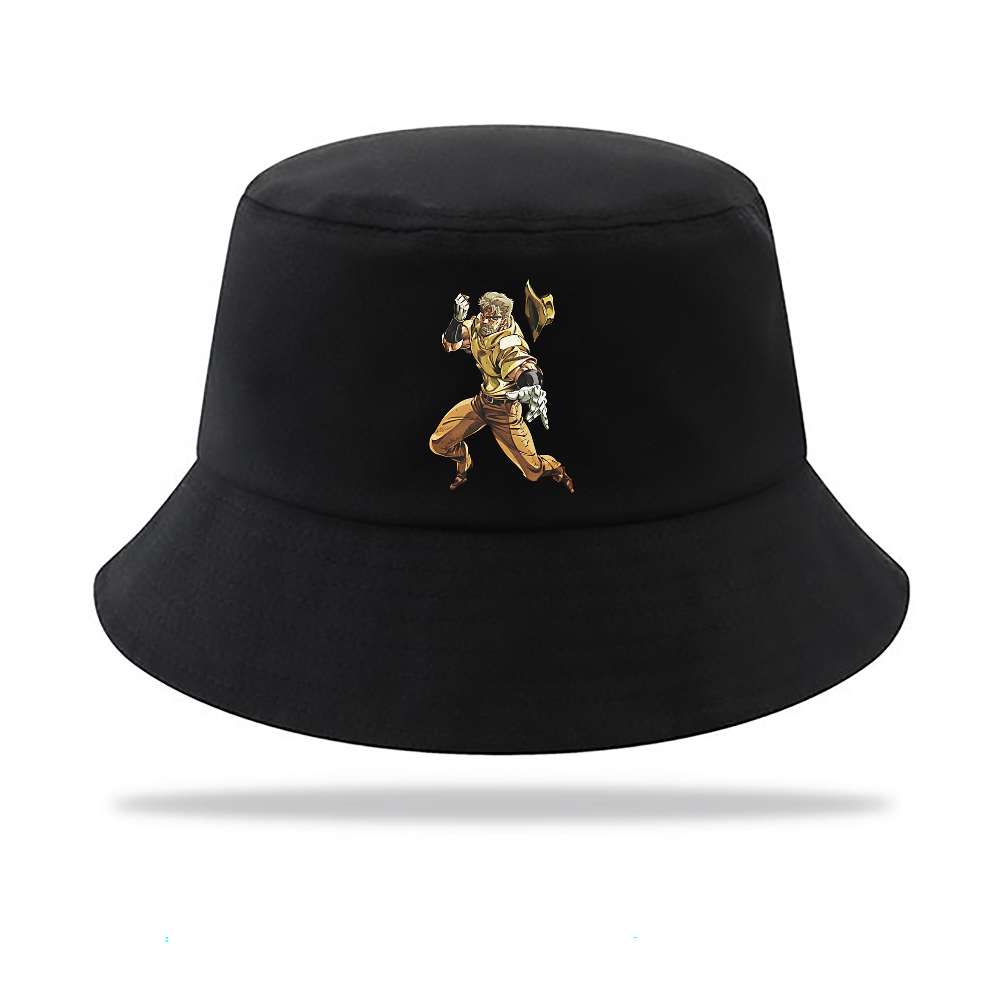 （画像用） ジョジョの奇妙な冒険 ジョセフ?ジョースター JoJo's Bizarre Adventure Joseph Joestar アウトドア日除けバケットハット