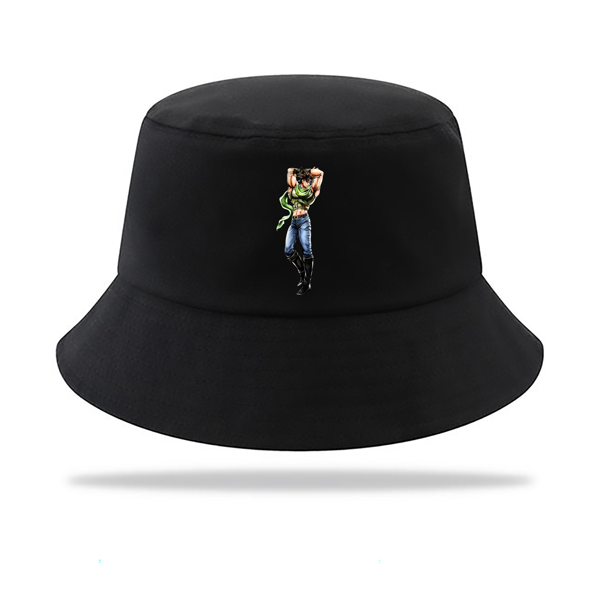 （画像用） ジョジョの奇妙な冒険 ジョセフ?ジョースター JoJo's Bizarre Adventure Joseph Joestar アウトドア日除けバケットハット