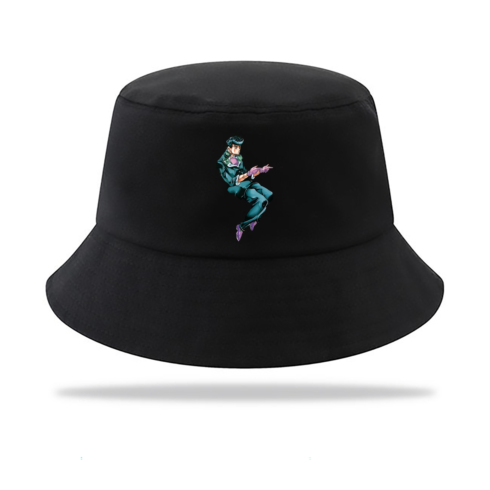 （画像用） ジョジョの奇妙な冒険 ひがしかた じょうすけ JoJo's Bizarre Adventure Higashikata Josuke アウトドア日除けバケットハット