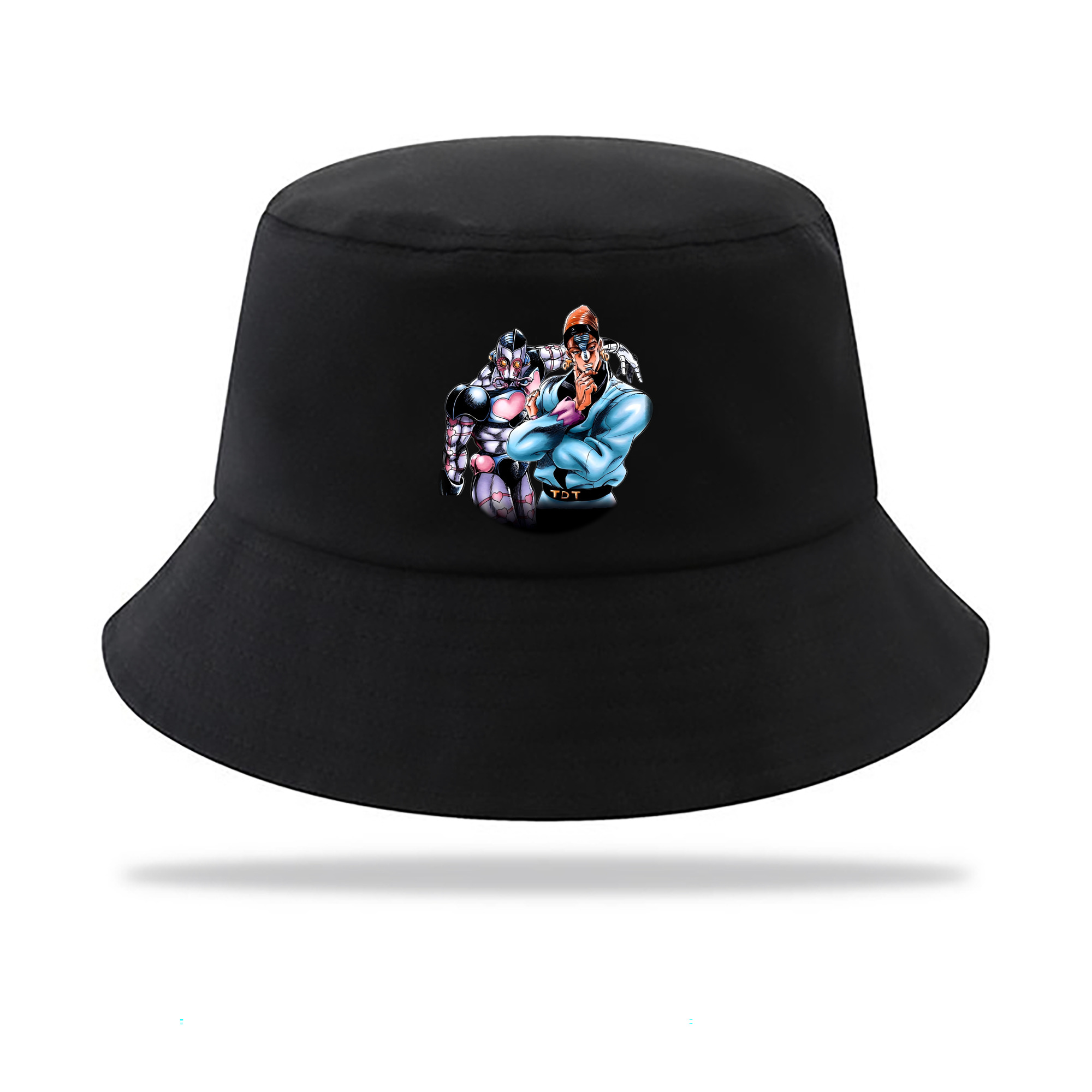 （画像用） ジョジョの奇妙な冒険 ひがしかた じょうすけ JoJo's Bizarre Adventure Higashikata Josuke アウトドア日除けバケットハット