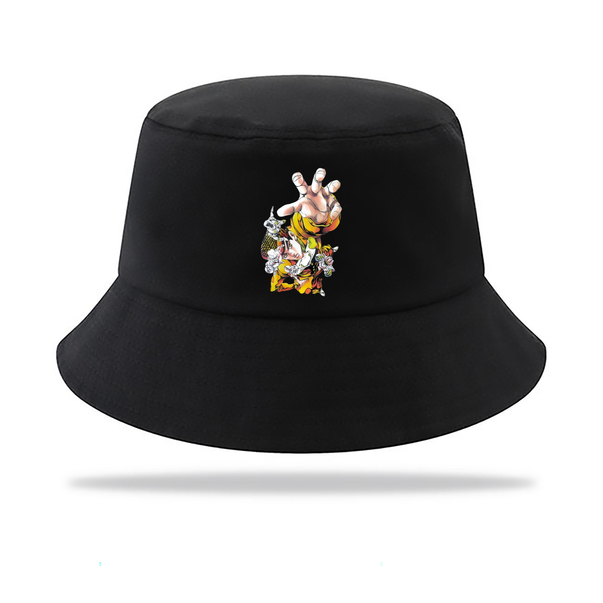 （画像用） ジョジョの奇妙な冒険 ひがしかた じょうすけ JoJo's Bizarre Adventure Higashikata Josuke アウトドア日除けバケットハット