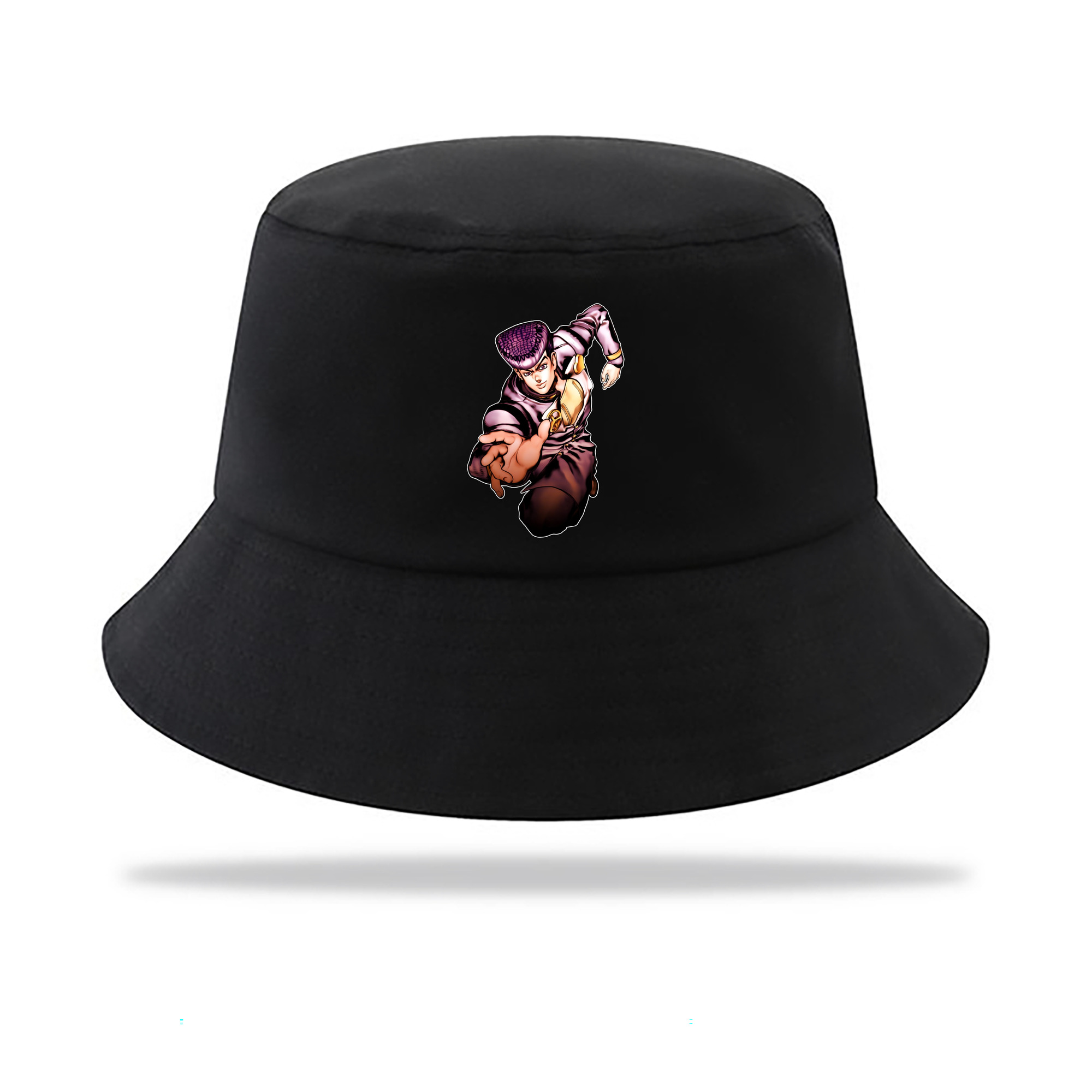 （画像用） ジョジョの奇妙な冒険 ひがしかた じょうすけ JoJo's Bizarre Adventure Higashikata Josuke アウトドア日除けバケットハット