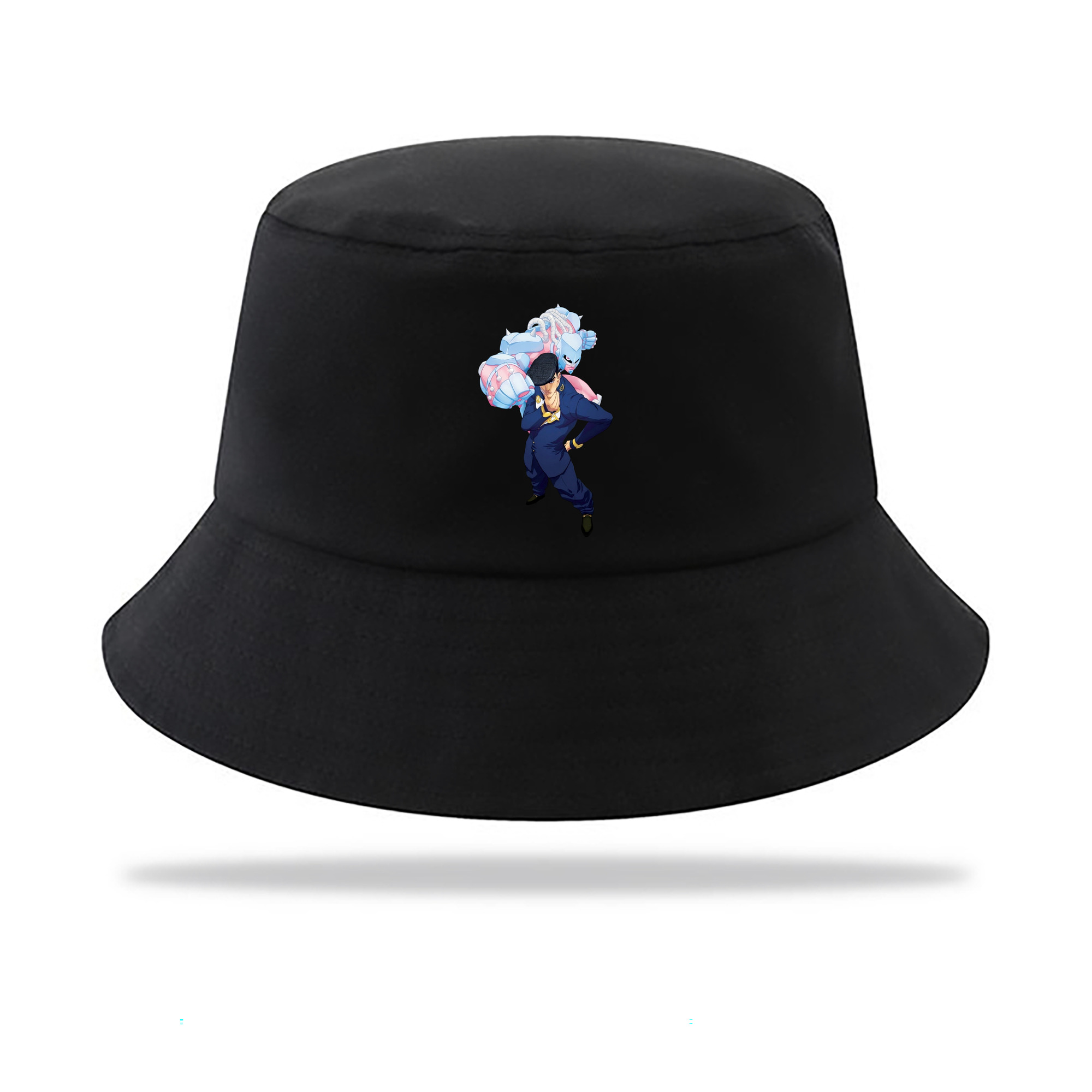 （画像用） ジョジョの奇妙な冒険 ひがしかた じょうすけ JoJo's Bizarre Adventure Higashikata Josuke アウトドア日除けバケットハット